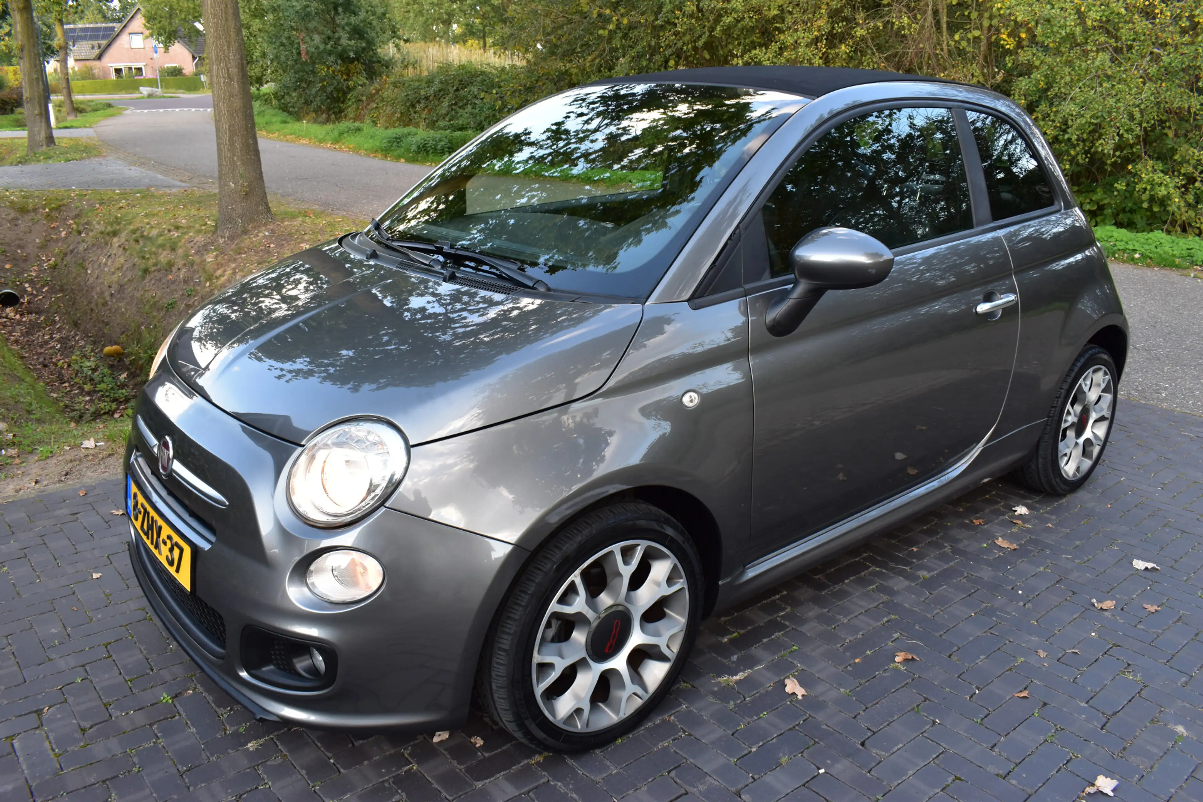 Fiat 500C 0.9 TwinAir Turbo 500S CABRIO SPORT MOOIE! — photo 26