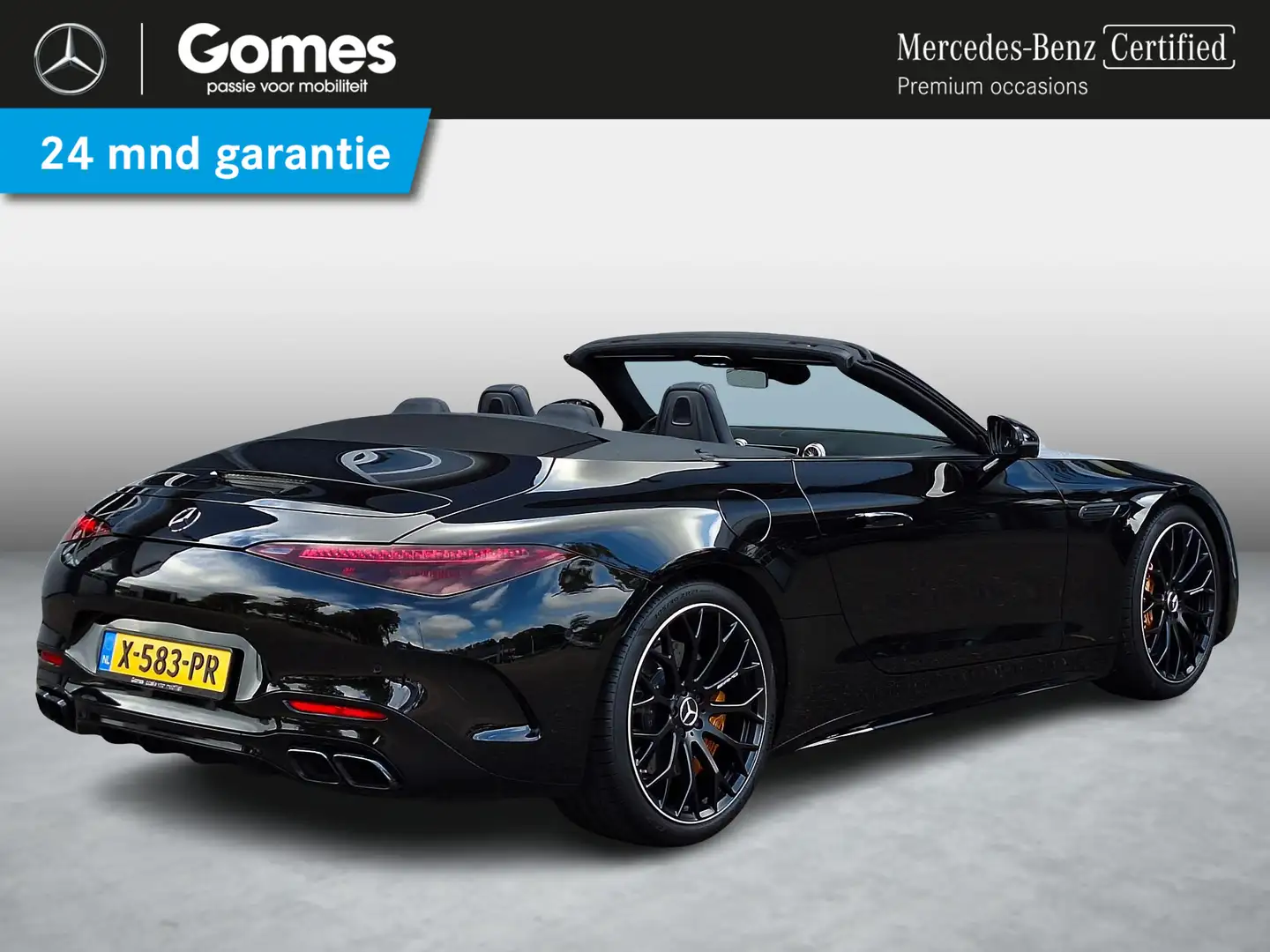 Mercedes-Benz SL Roadster AMG 63 4MATIC+ | AMG Carbon | AMG Nightpakket II | Bur Schwarz - 2