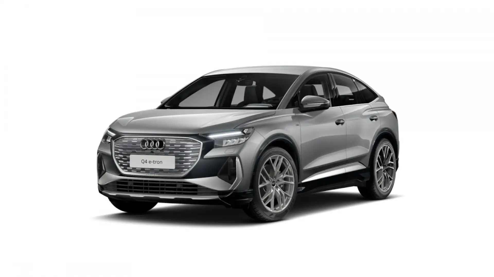 Audi Q4 e-tron 40 LED Navi Exter. S line SpSi SHz LM21 AHK Klima Grau - 2
