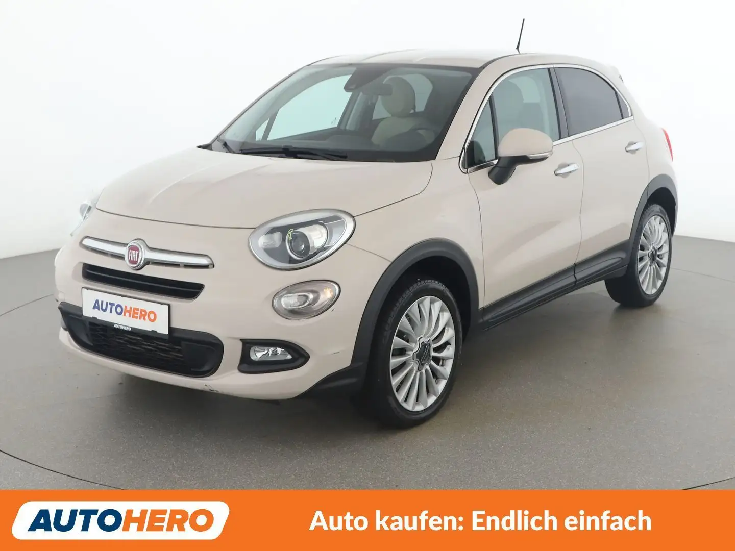 Fiat 500X 1.4 Turbo Lounge Grau - 1