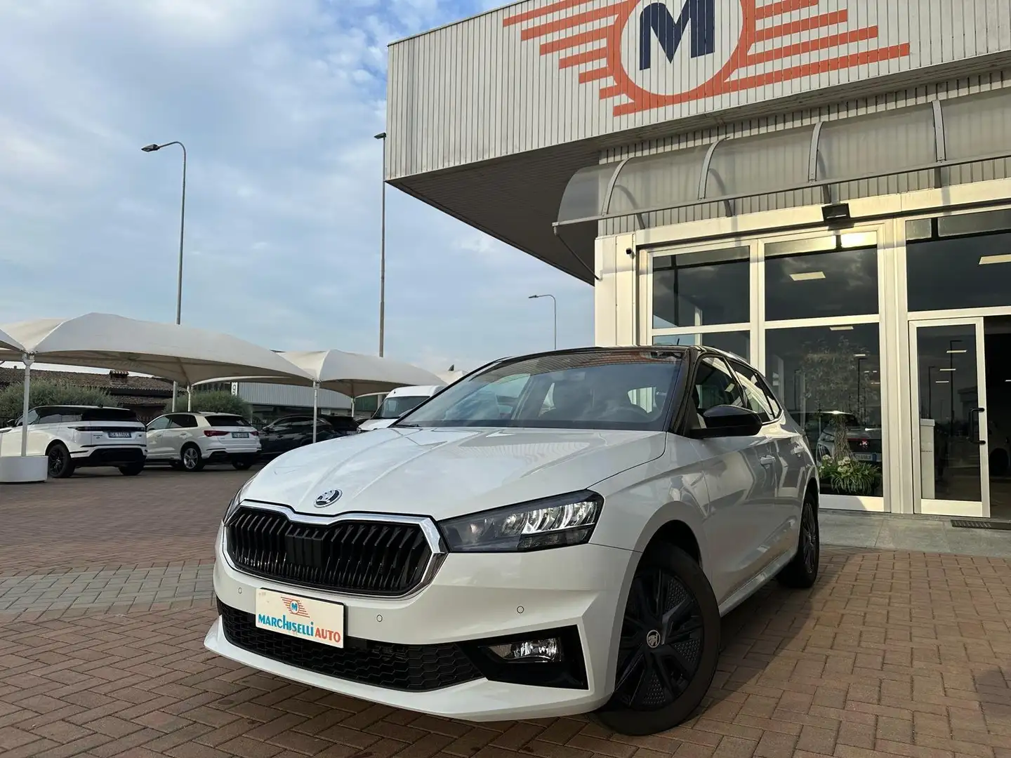Skoda Fabia 1.0 mpi evo Style 80cv Weiß - 2