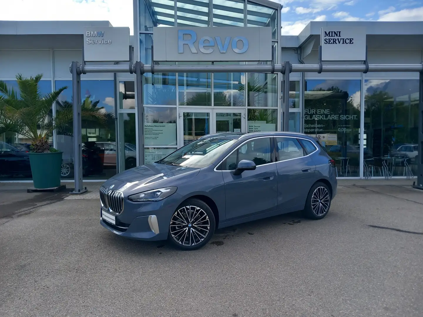 BMW 223 d  xDrive Aut Active Tourer Luxury Leder AHK HUD N Сірий - 1