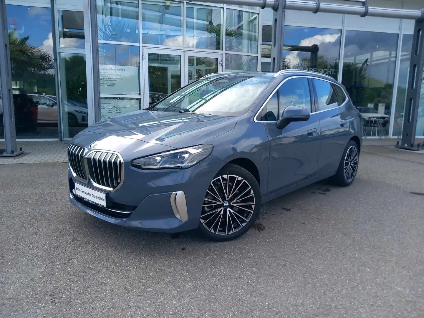 BMW 223 d  xDrive Aut Active Tourer Luxury Leder AHK HUD N Сірий - 2