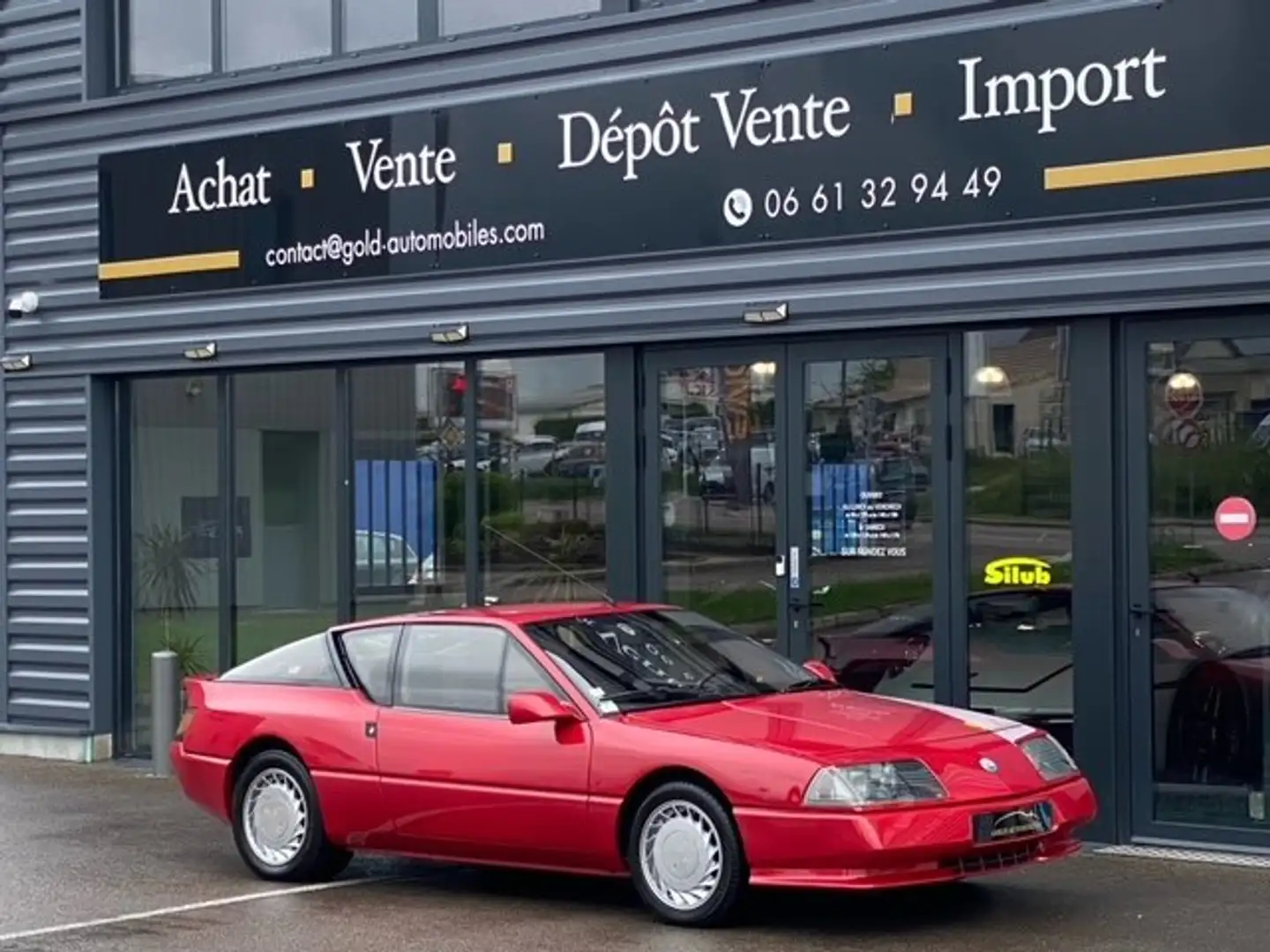 Renault Alpine V6 GTA V6 Turbo mille miles n°56 Czerwony - 2