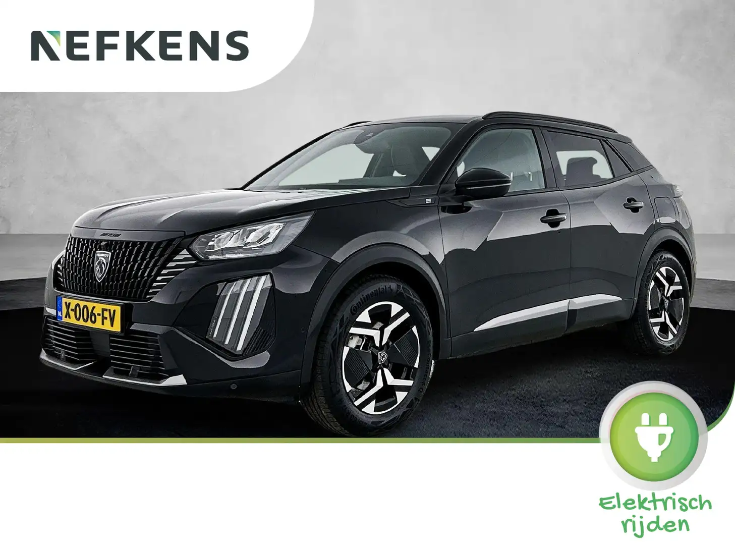 Peugeot e-2008 EV Allure 54 kWh 156 pk | Navigatie | Achteruitrij Zwart - 1