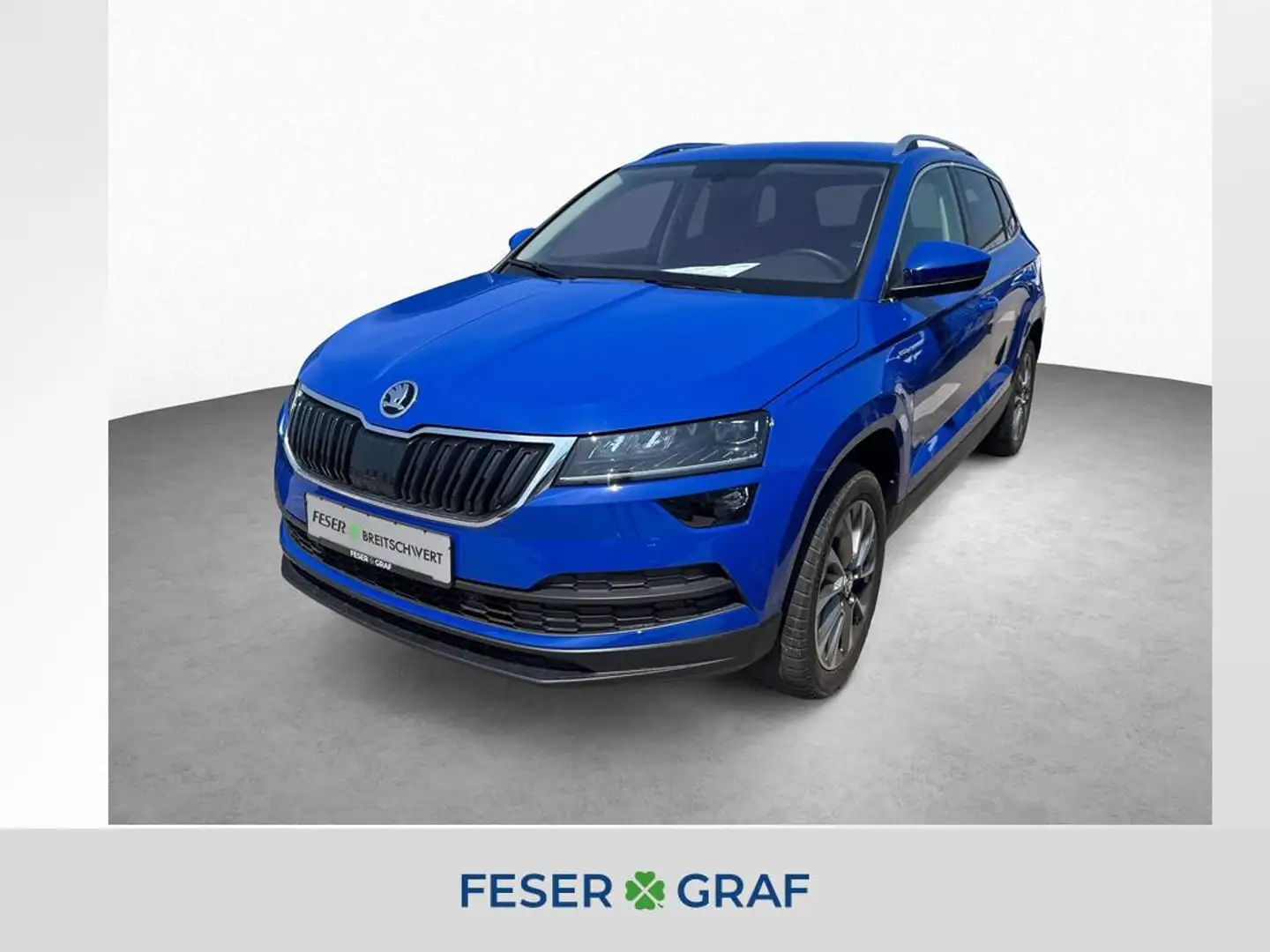 Skoda Karoq Clever Bleu - 1