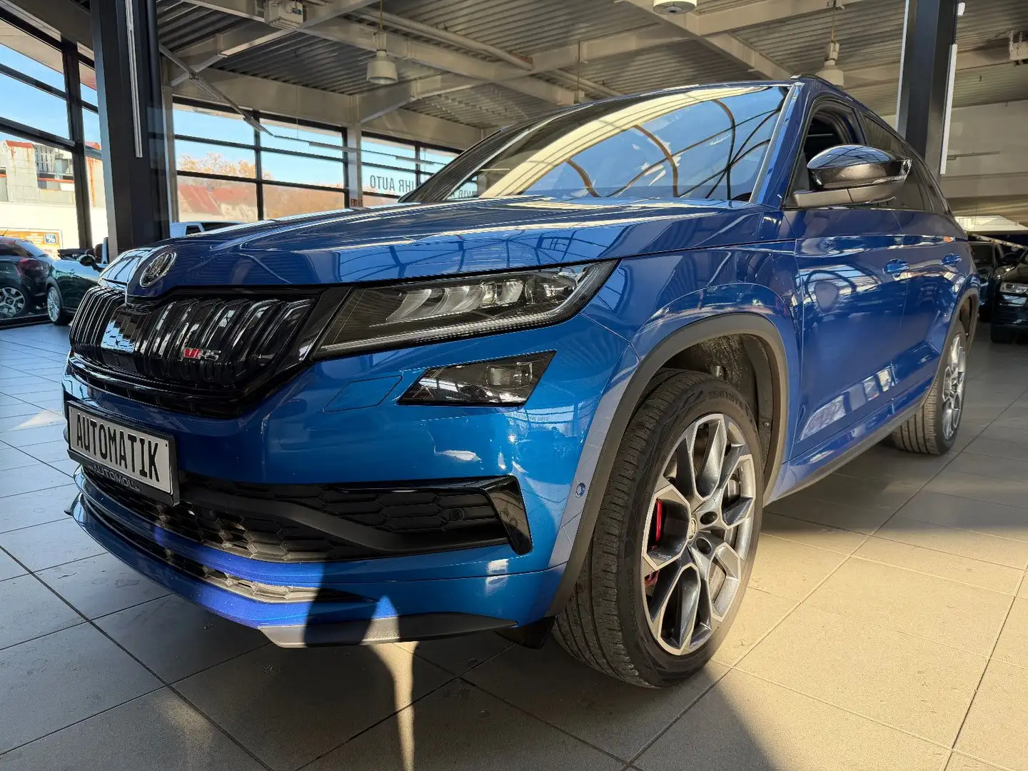 Skoda Kodiaq RS 4x4 Business-P. Columbus Standheizung Blau - 1