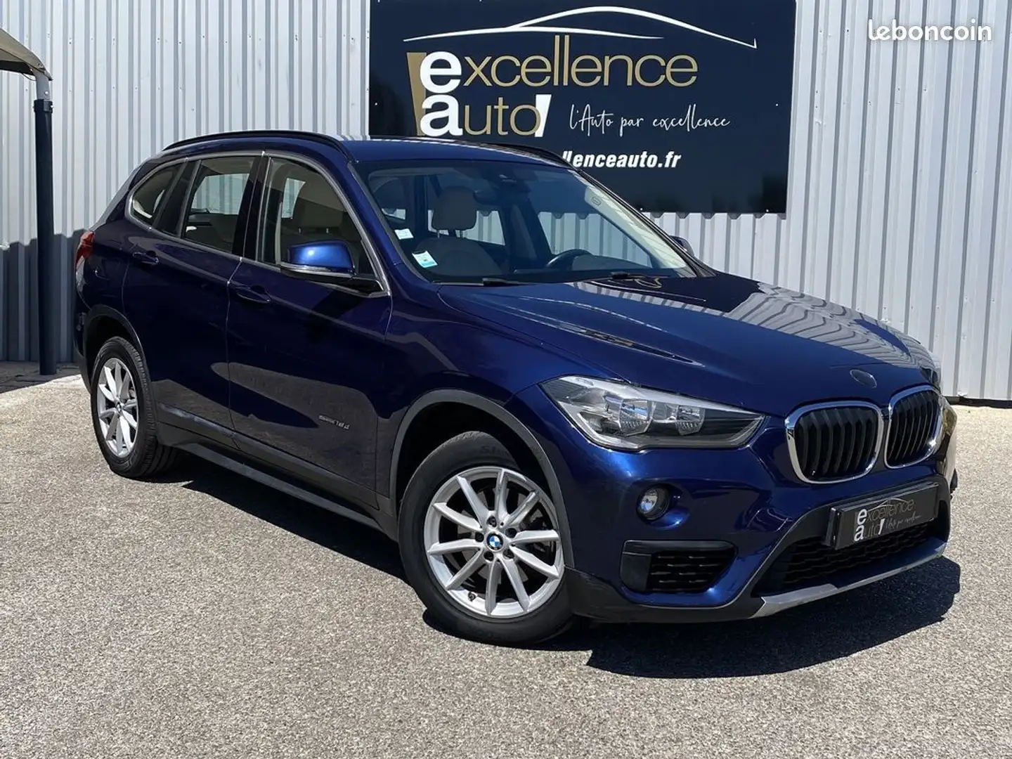 BMW X1 (F48) SDRIVE18DA 150CH BUSINESS Blauw - 1