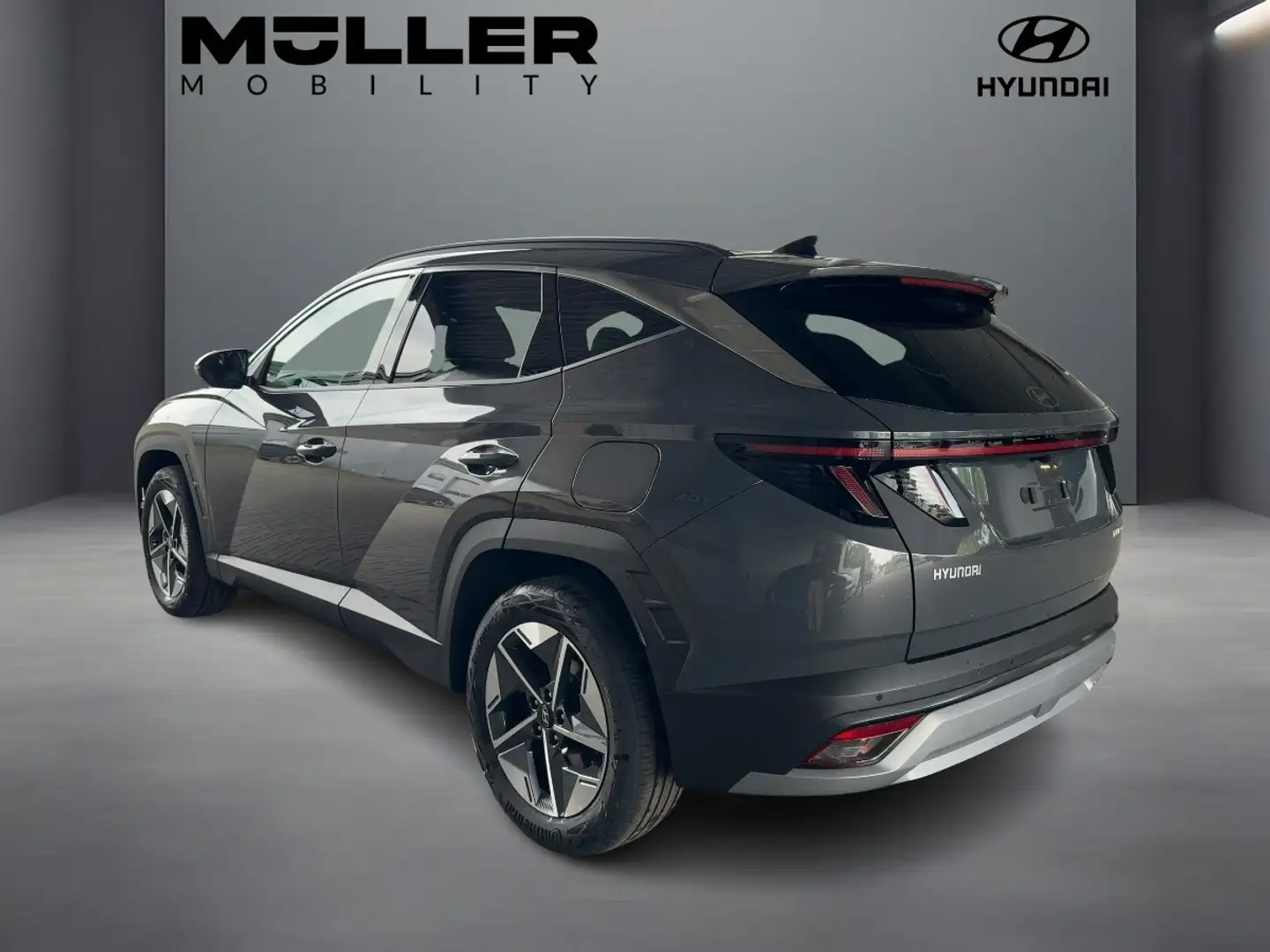 Hyundai TUCSON 1.6 T-GDI Trend +Navi+Cam+Ambiente+ACC Szürke - 2