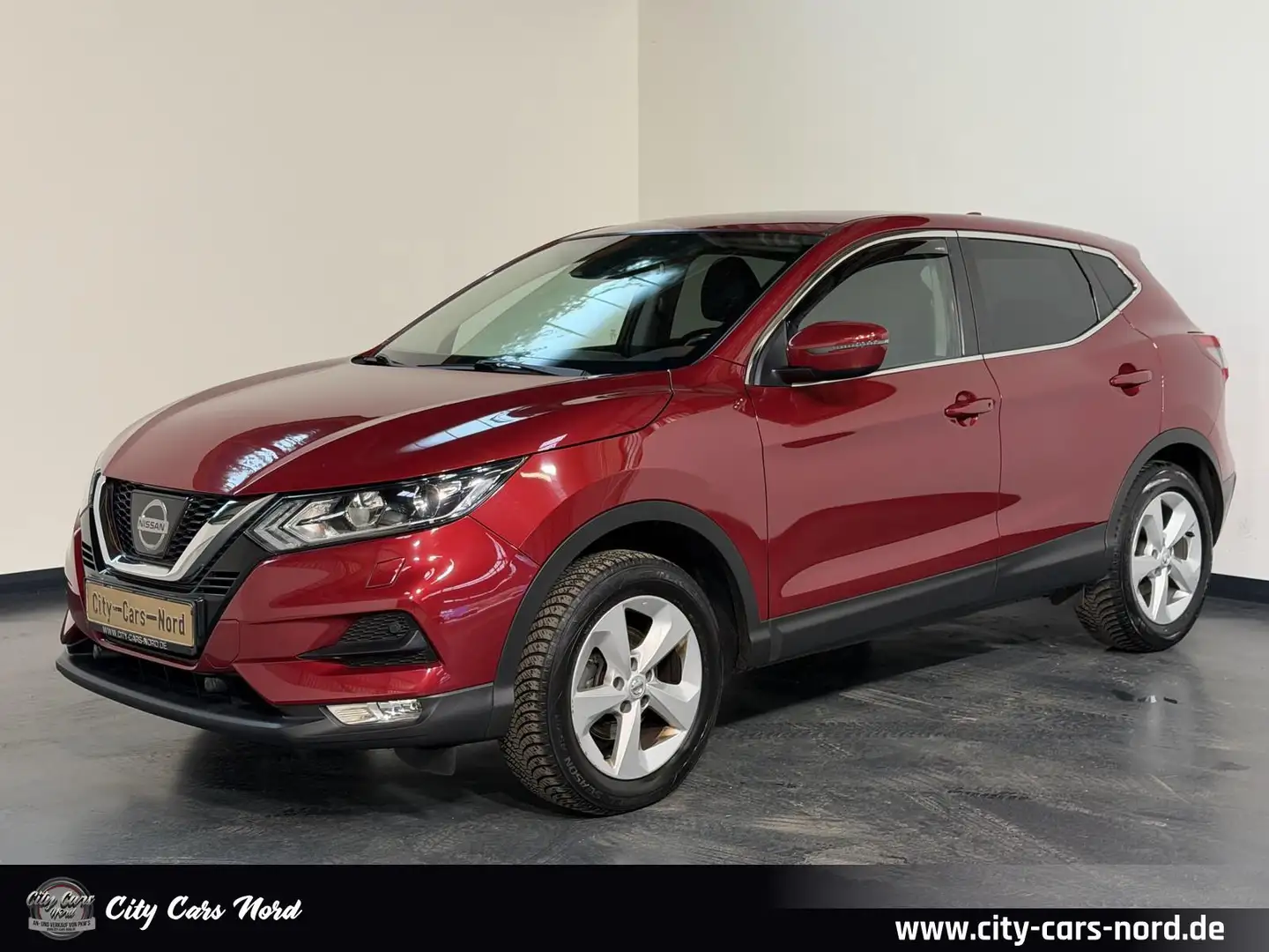 Nissan Qashqai Acenta DAB+BLUETOOTH+TEMPO+KAM Rouge - 1