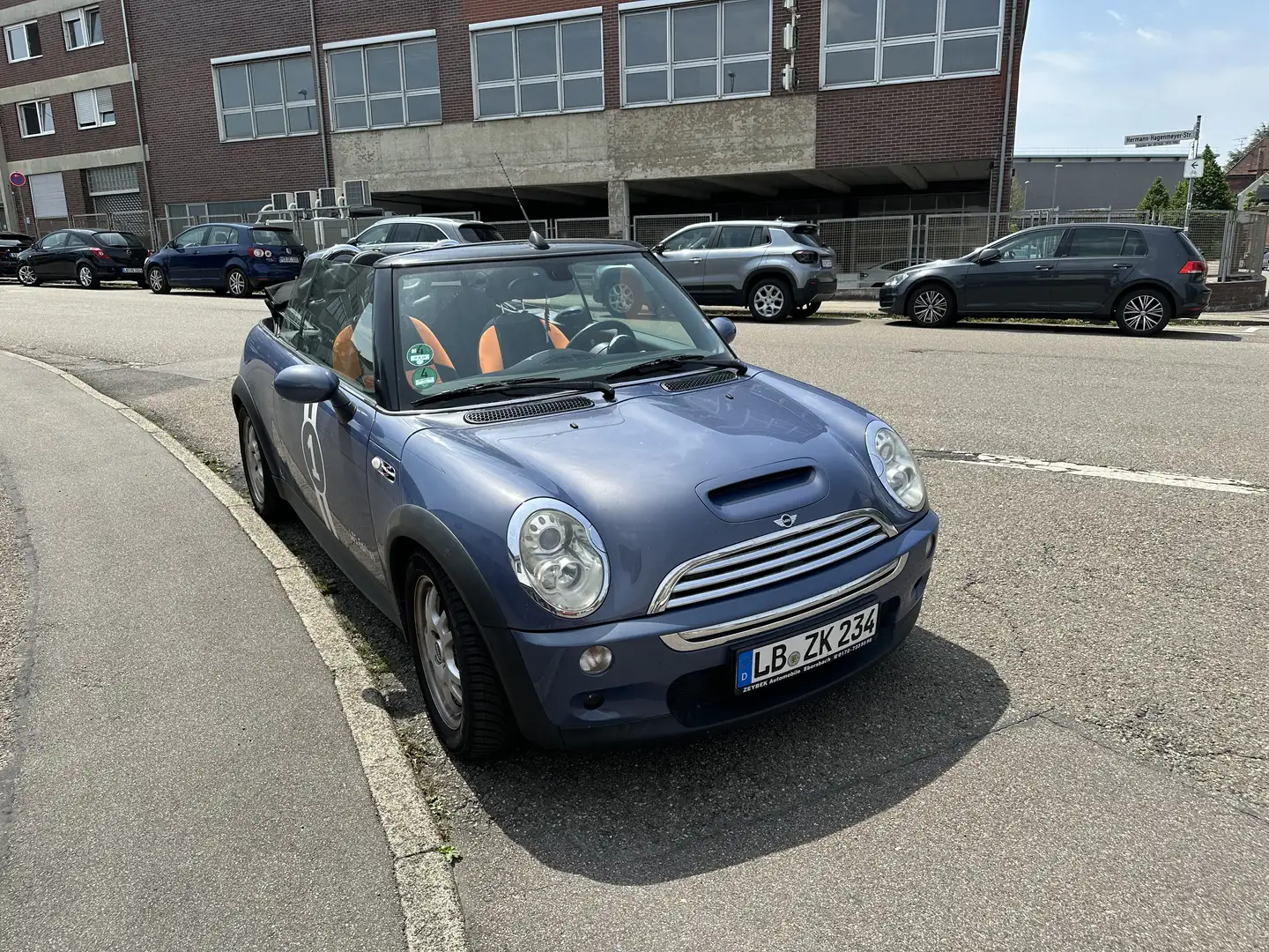 MINI Cooper S Cabrio Blau - 2