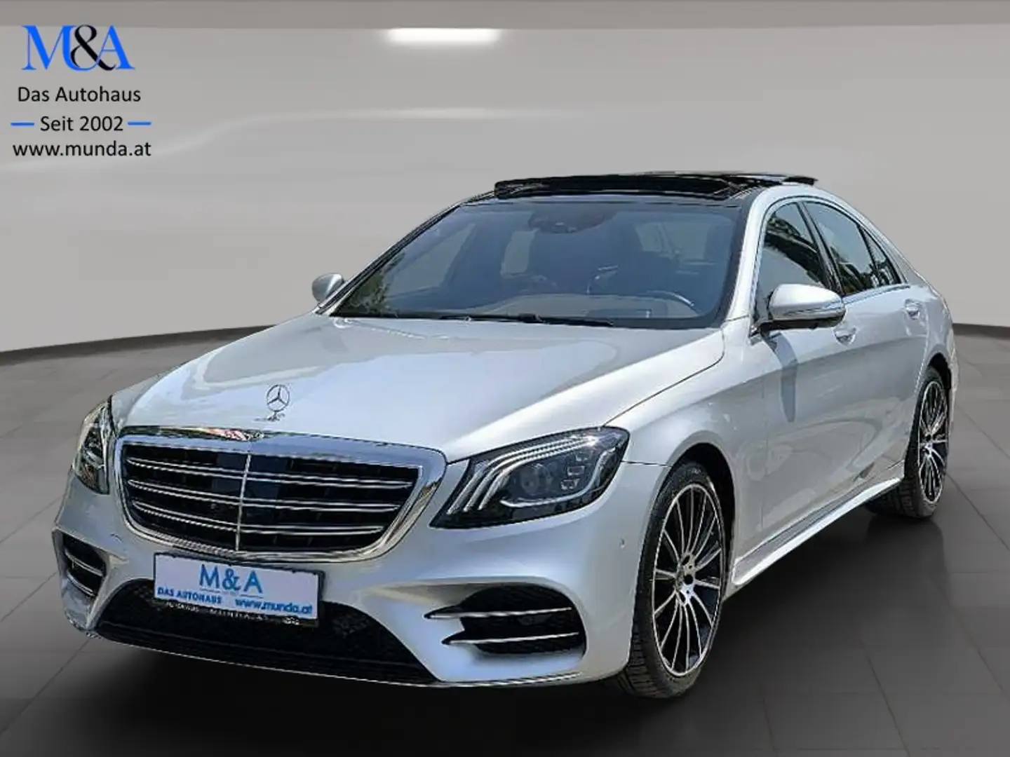 Mercedes-Benz S 400 S400 4Matic AMG Line*ERSTBESITZ+GARANTIE Argent - 1