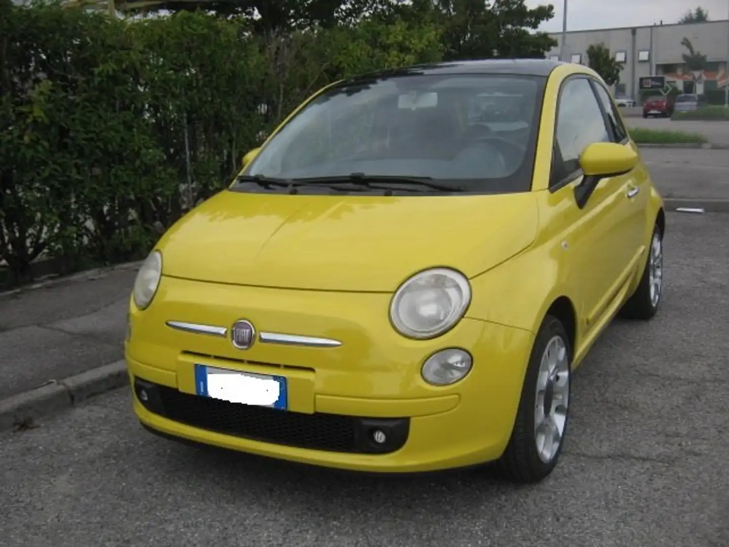 Fiat 500 1.4 16V 100Cv Sport Neo Patentati Giallo - 1
