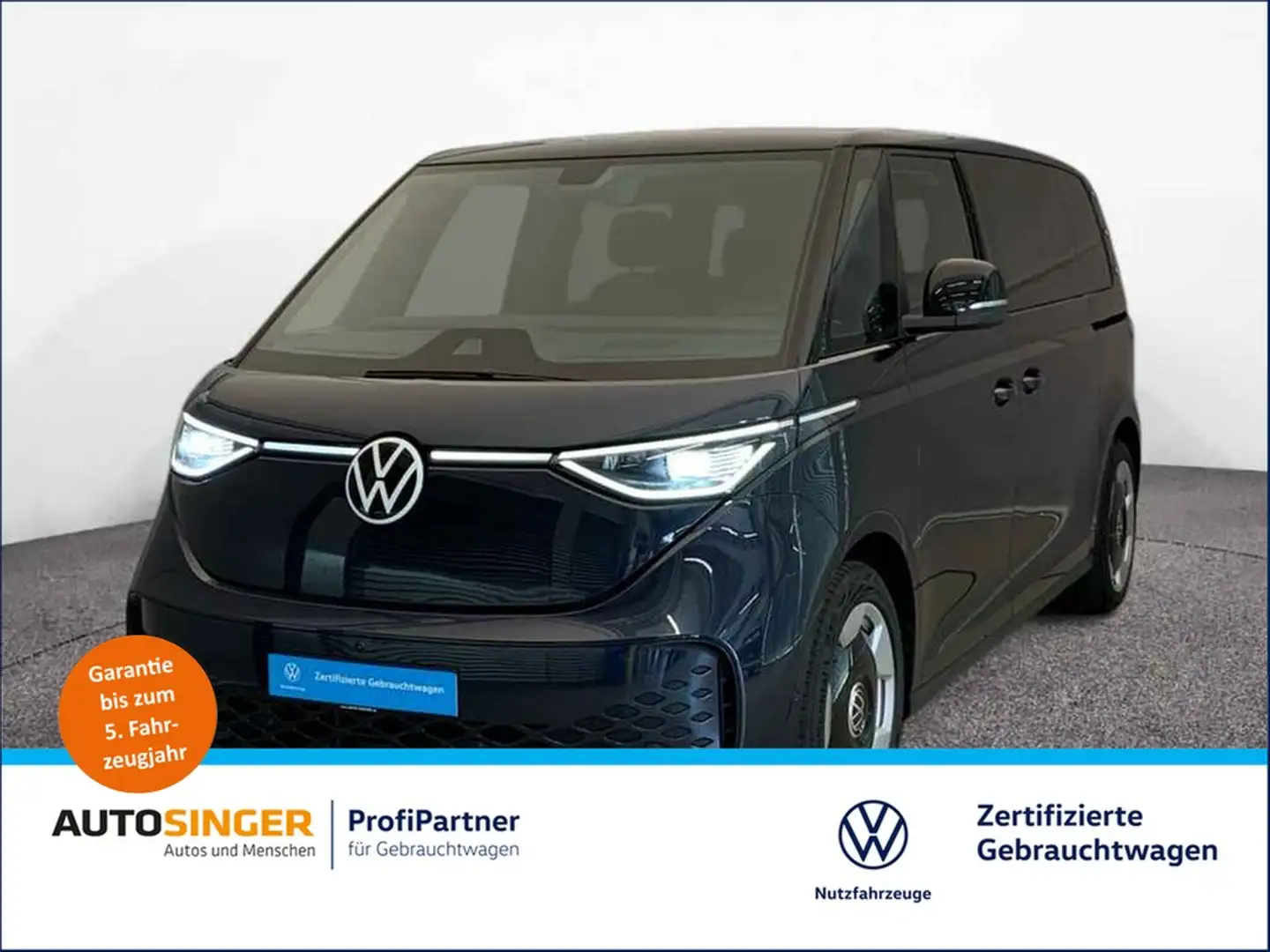 Volkswagen ID. Buzz ID.Buzz Pro Lang LR *IQ-L*AHK*ACC*360*NAVI*HdUp... Синій - 1