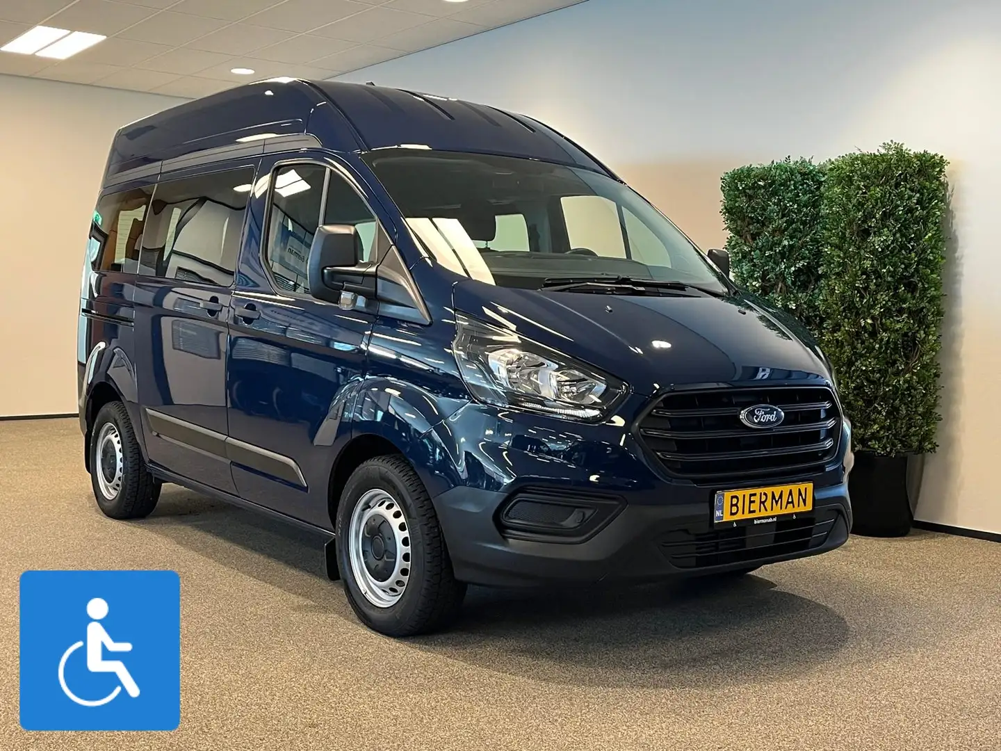 Ford Transit Custom L1H2 Rolstoelbus Bleu - 1