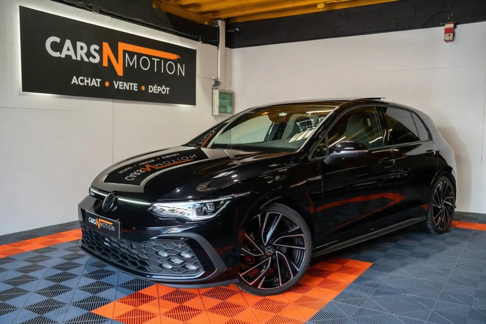 Volkswagen Golf VIII 2.0 TDI GTD 200ch DSG7 - Toit ouvrant IQ Ligh Zwart - 1