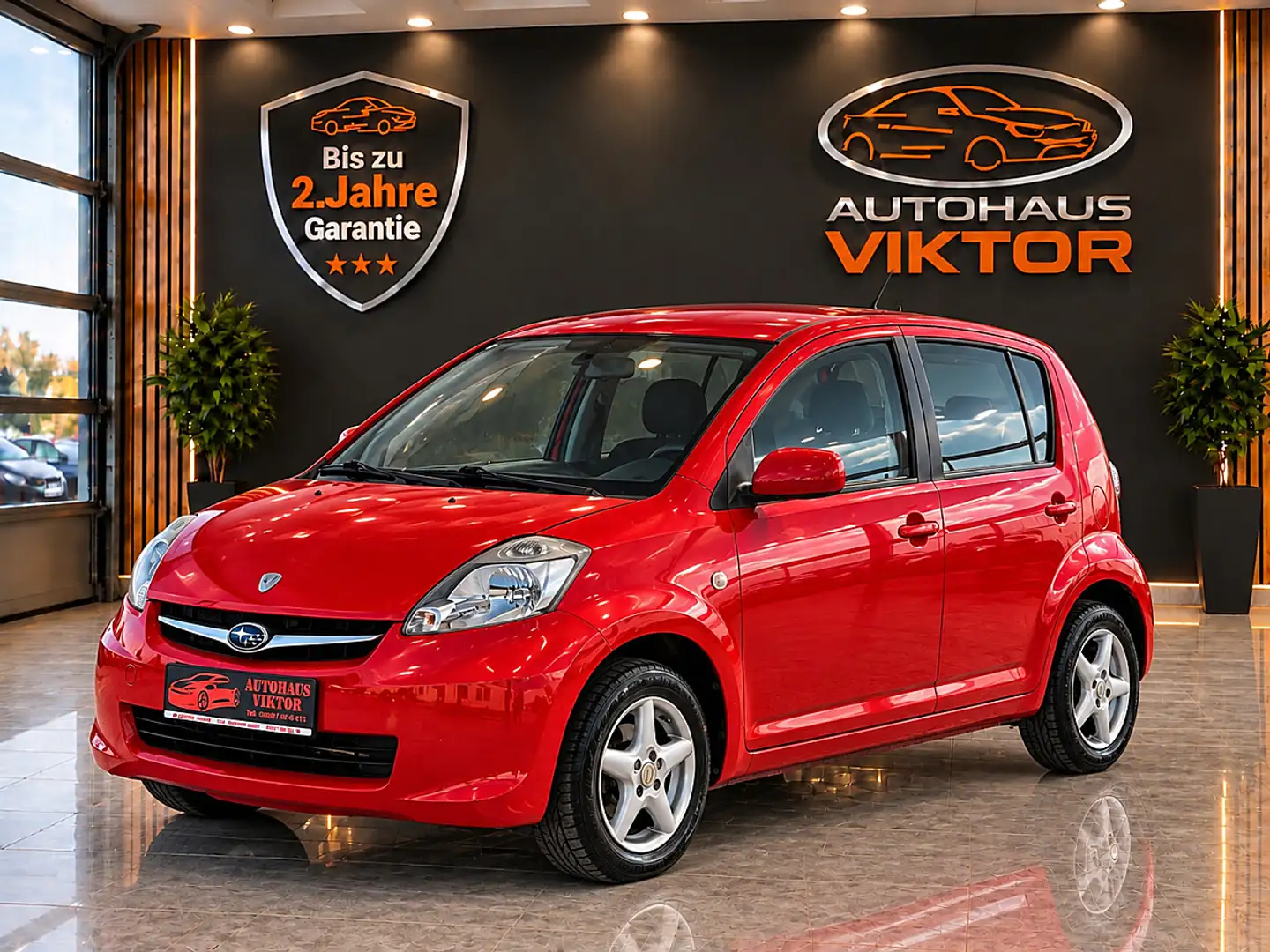 Subaru Justy 1,0*1*Pickerl neu, 12 monate garantie* Rot - 1
