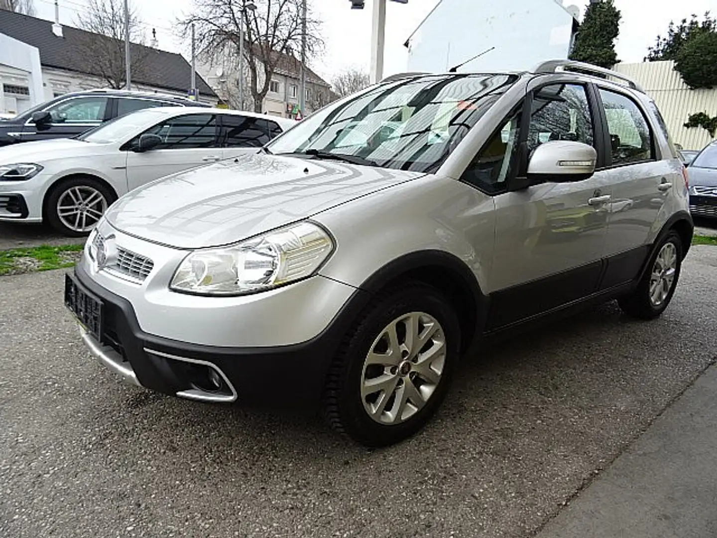 Fiat Sedici 1,6 120 Dynamic Zilver - 2
