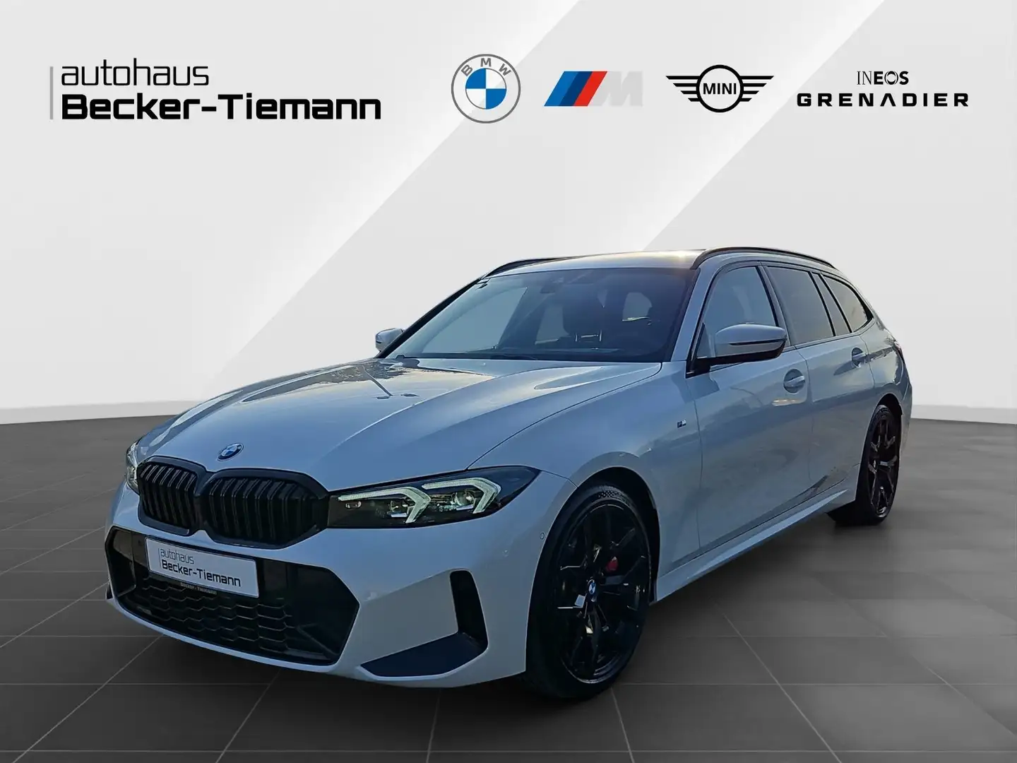 BMW 330 d xDrive Touring | M-Sport Pro | LiveCock Prof. | Weiß - 1