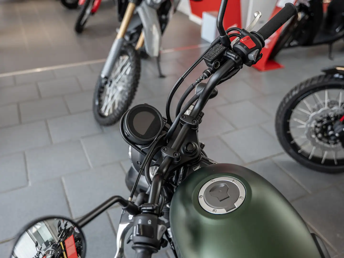 Honda CL 500 Scrambler LED SCHEINWERFER Vert - 2