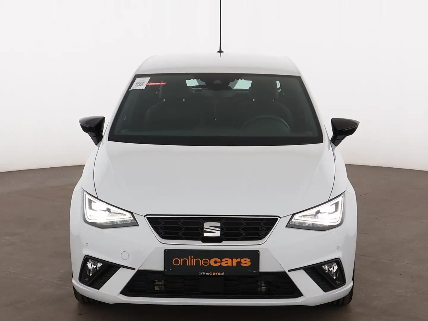 SEAT Ibiza 1.5 TSI FR Pro Black Edition Aut LED RADAR Weiß - 2