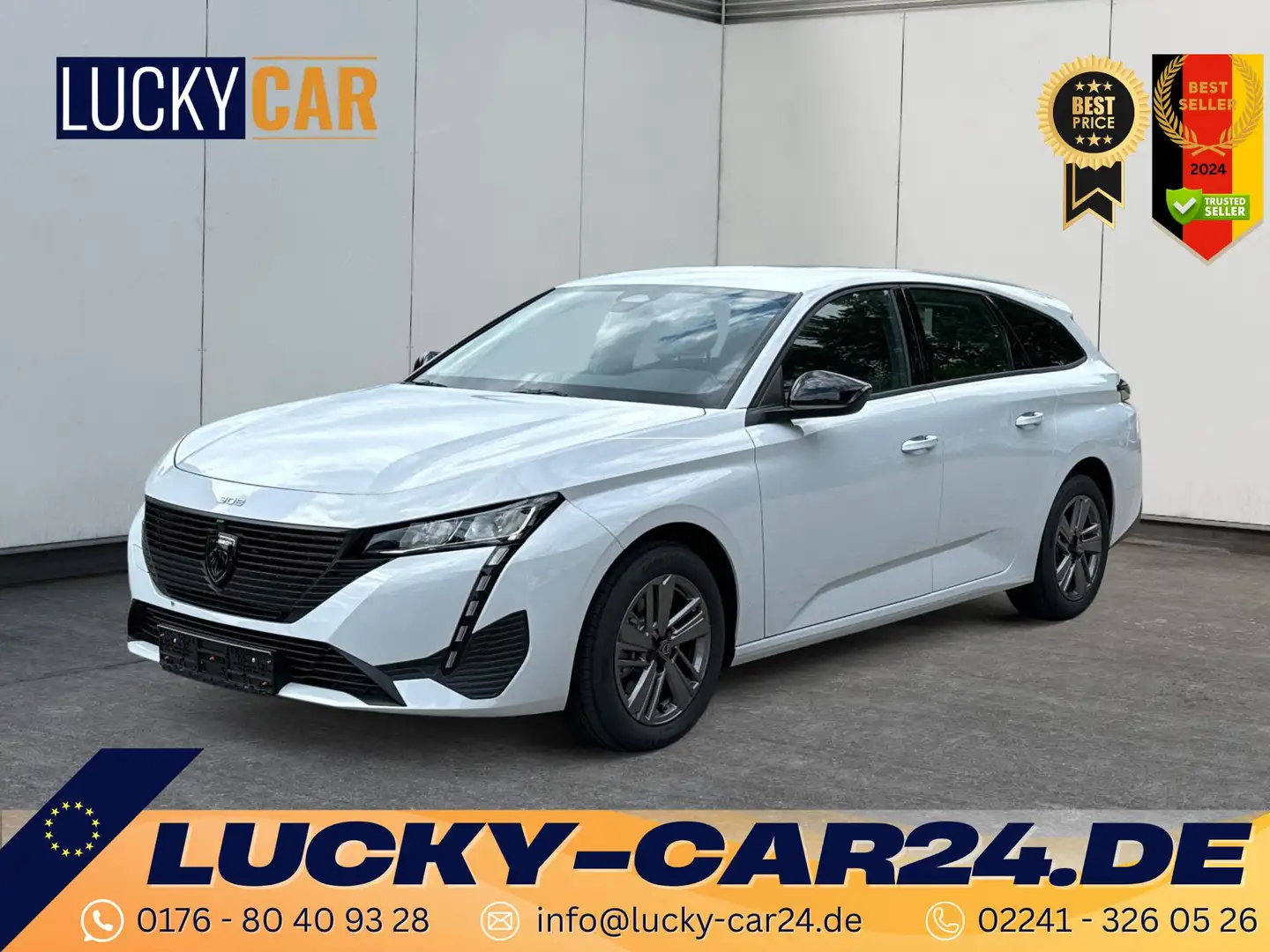 Peugeot 308 SW Active SHZ+ACC+KLIMA+LED+PDC+16'' ALU PureTe... Blanco - 1