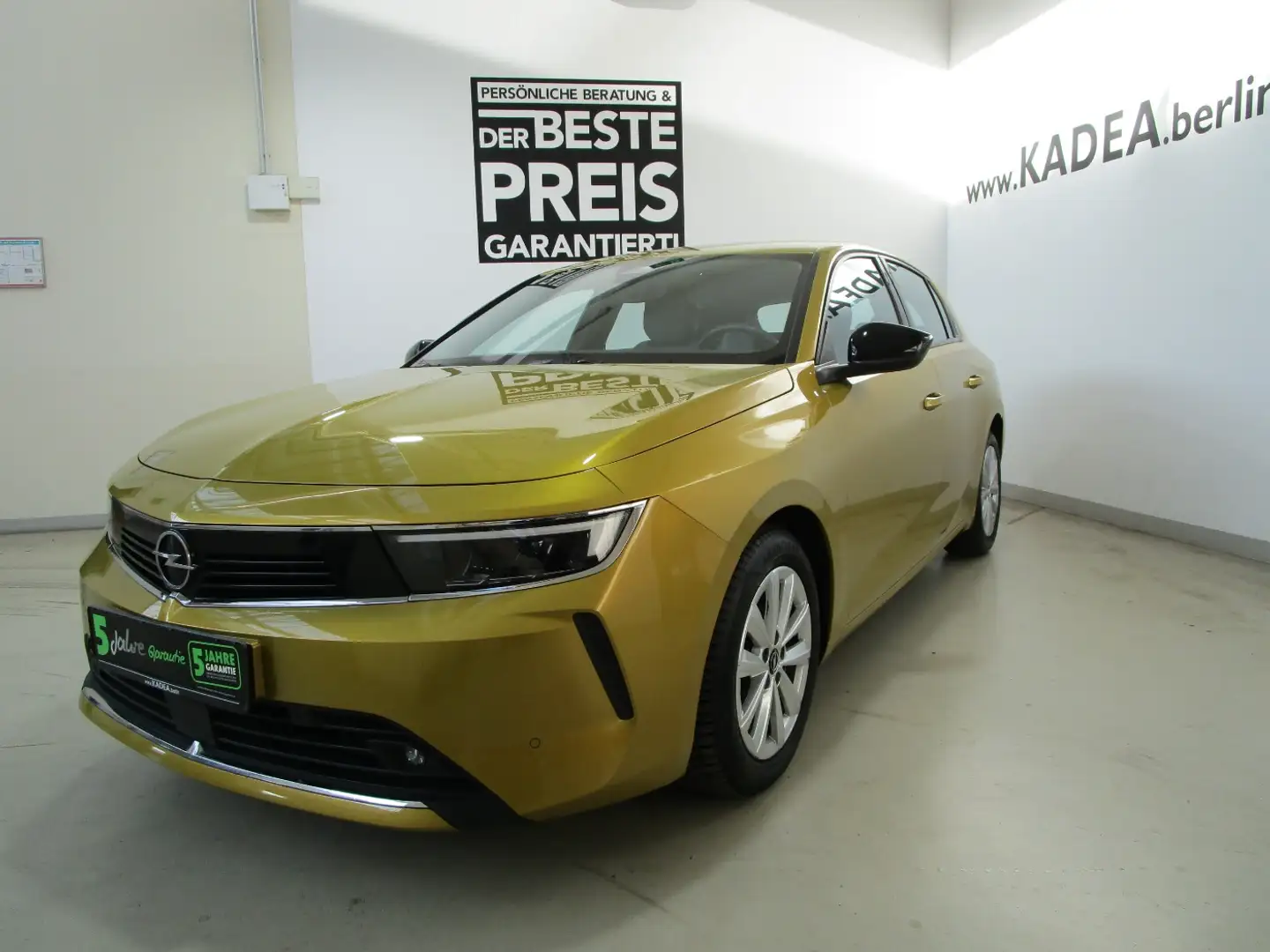 Opel Astra L 1.2 Lenk+Sitzhzg.,PDC,SpurH,CarPlay, Gelb - 2
