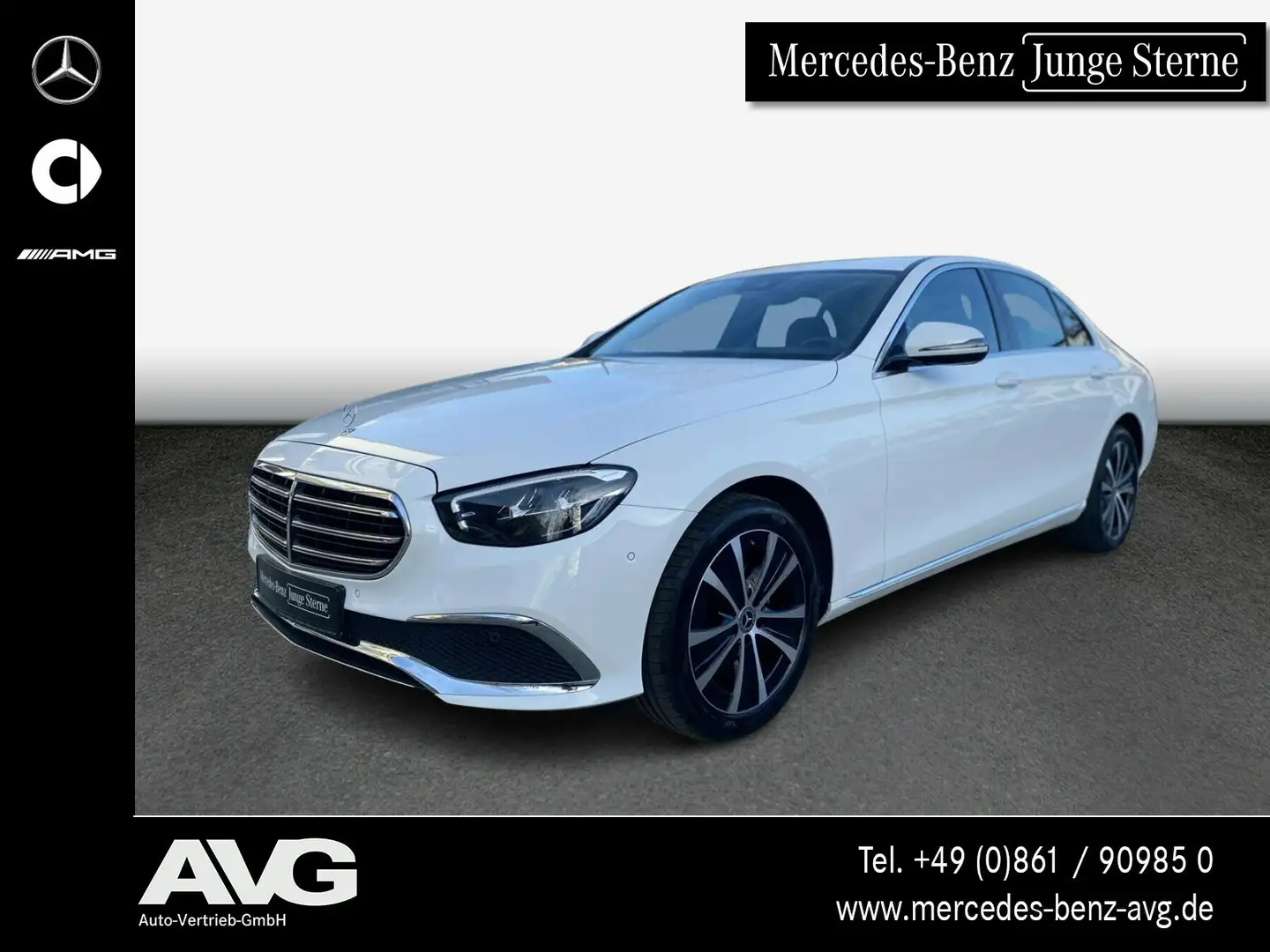Mercedes-Benz E 200 E 200 d Exclusive LED MBUX Kamera Apple CarPlay Blanc - 1