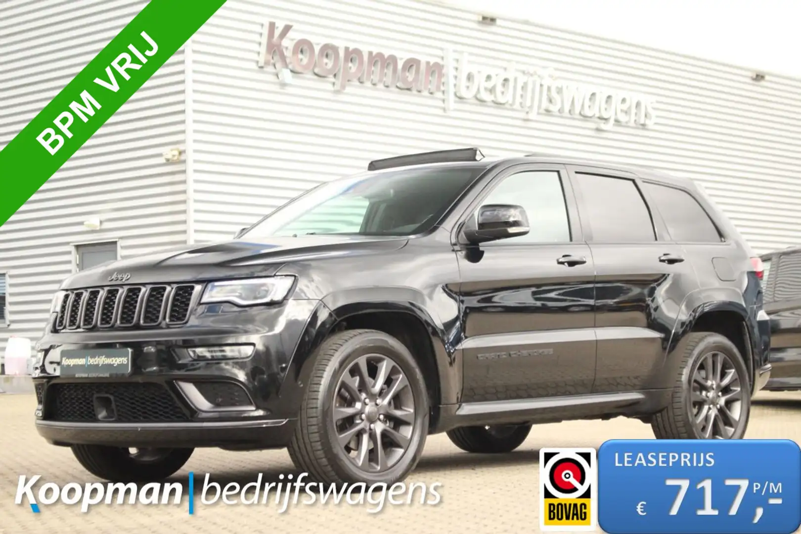 Jeep Grand Cherokee S 3.0CRD 250pk VAN | Climate | Adap. Cruise | Pano Nero - 1