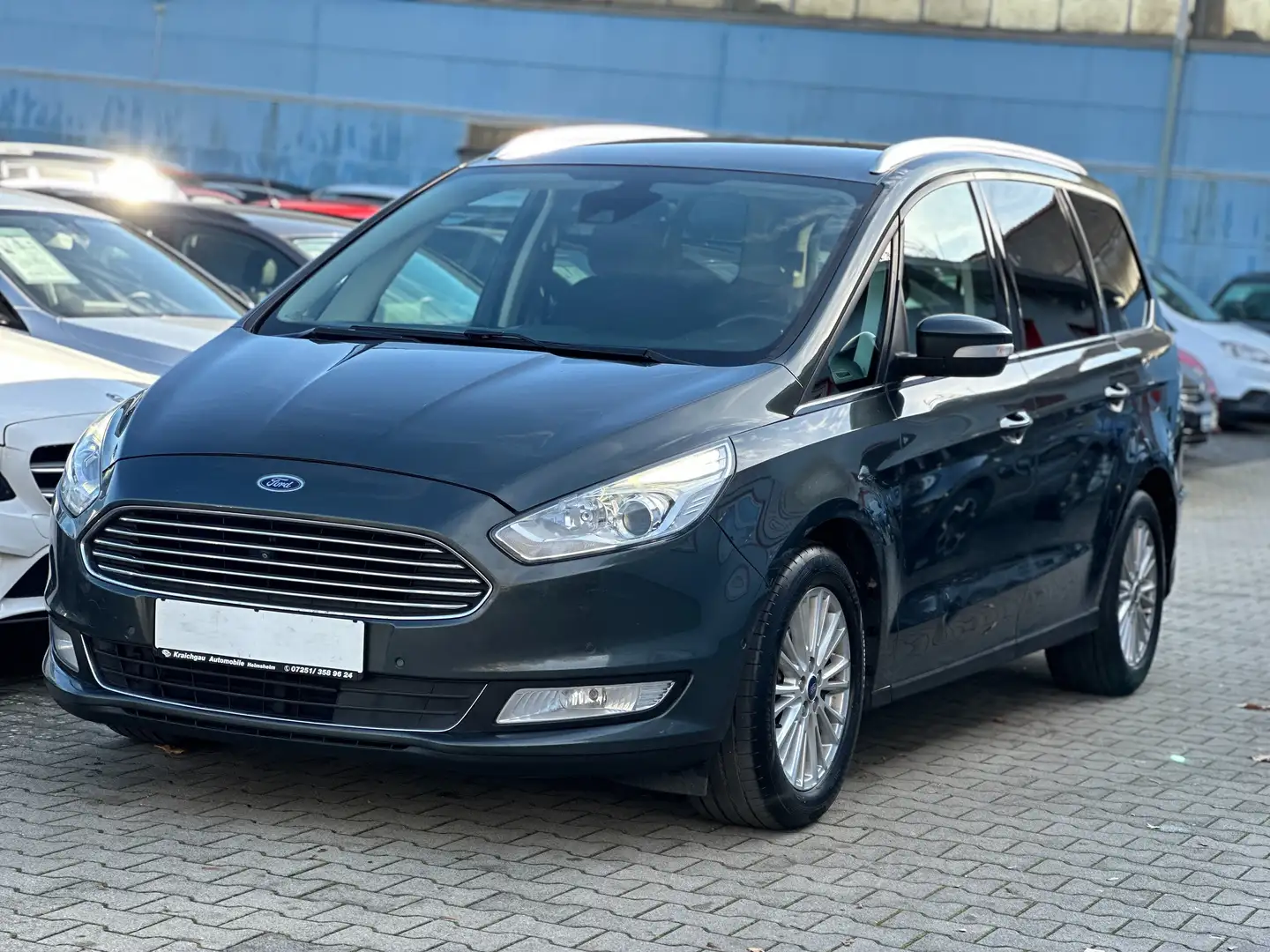 Ford Galaxy 2.0 TDCI*Zahnriemen gew.*7-Sitze*Kamera*Navi*Tempo Grün - 1