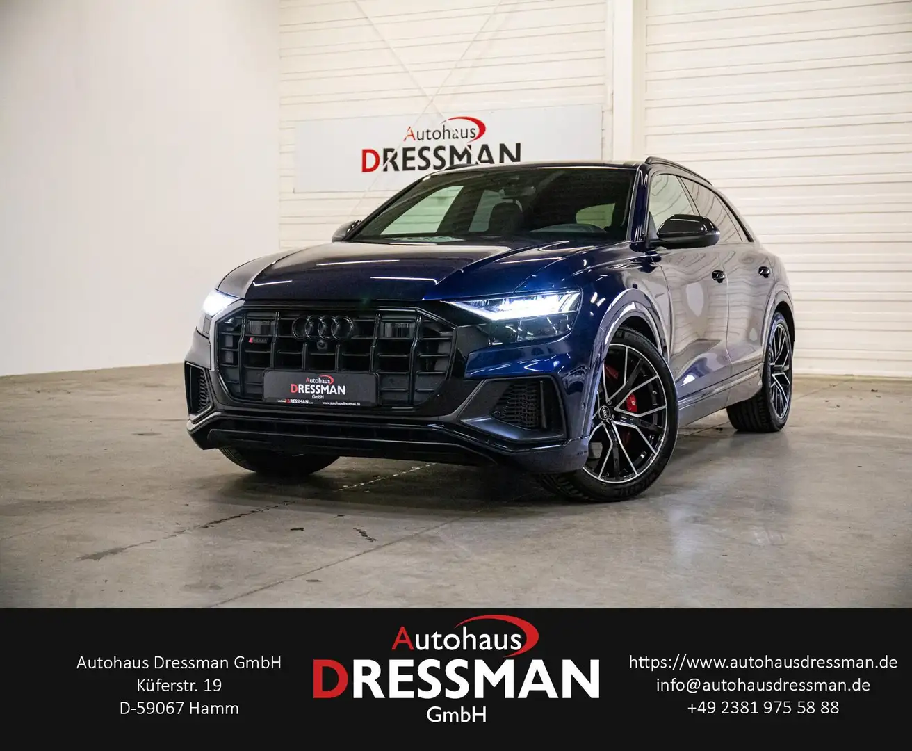 Audi SQ8 TFSI COMPETIION B&O STHZG 360° PANO RS-SITZE Blau - 1