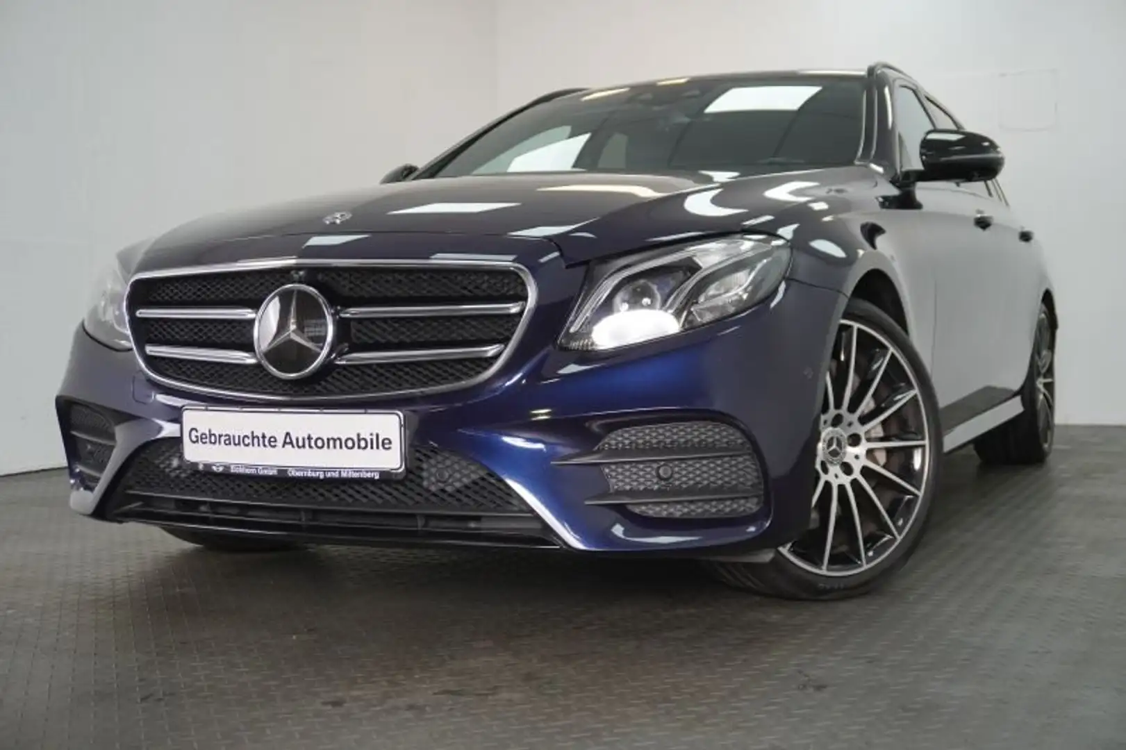Mercedes-Benz E 400 D  4 MATIC  AMG LINE TOP AUSSTATTUNG Bleu - 2