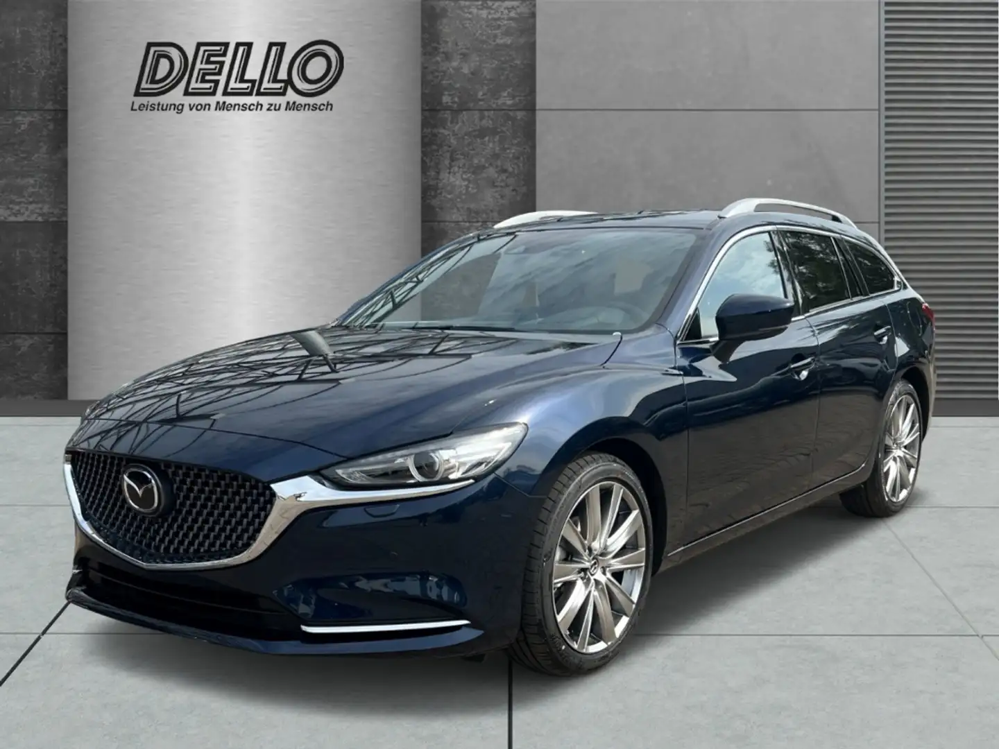 Mazda 6 Kombi 194PS TAKUMI Nappa BOSE HUD 360 Kamera ACC P Blau - 1