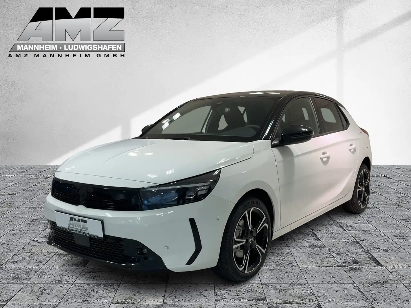 Opel Corsa F 1.2 Turbo GS FLA SpurW DynLi LM KAM PDC Weiß - 2