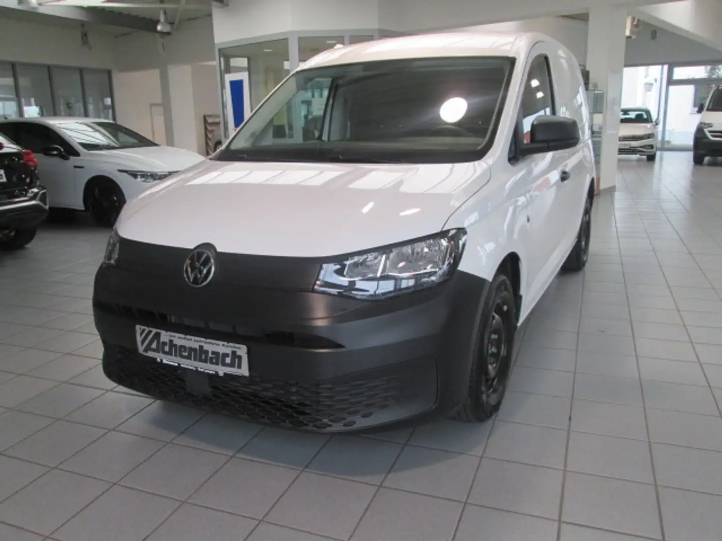Volkswagen Caddy Cargo 2.0 TDI AHK Vorbereitung,App-Connect Weiß - 2
