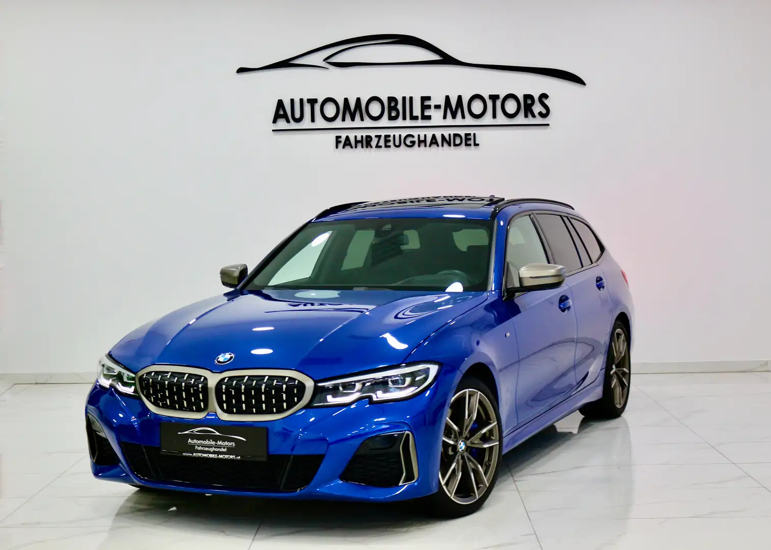 BMW 340 M340 d xDrive/LED/Panorama/Leder/Hifi/19Zoll Blau - 2