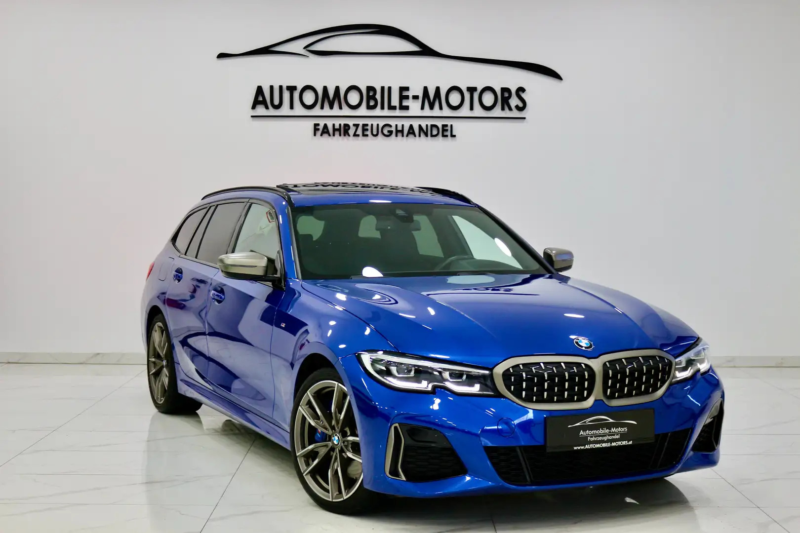 BMW 340 M340 d xDrive/LED/Panorama/Leder/Hifi/19Zoll Blau - 1