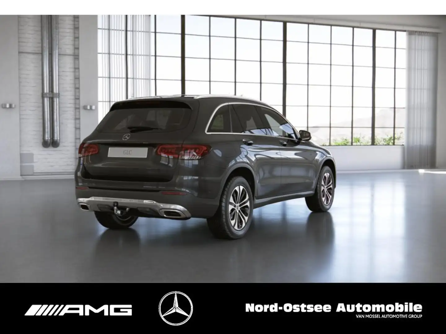 Mercedes-Benz GLC 220 d 4M KAMERA AHK DISTR. LED MBUX KEYLESS Grau - 2