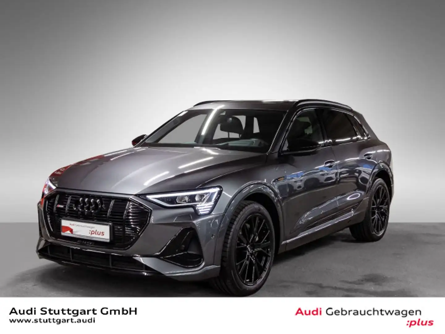 Audi e-tron 55 quattro S line AHK Matrix Pano B&O 21" Grau - 1