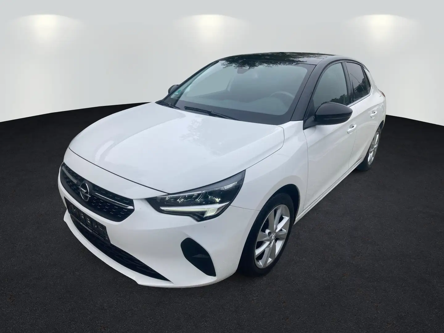 Opel Corsa F 1.2 Turbo Elegance LED+SHZ+Fernlichtass. Blanc - 2