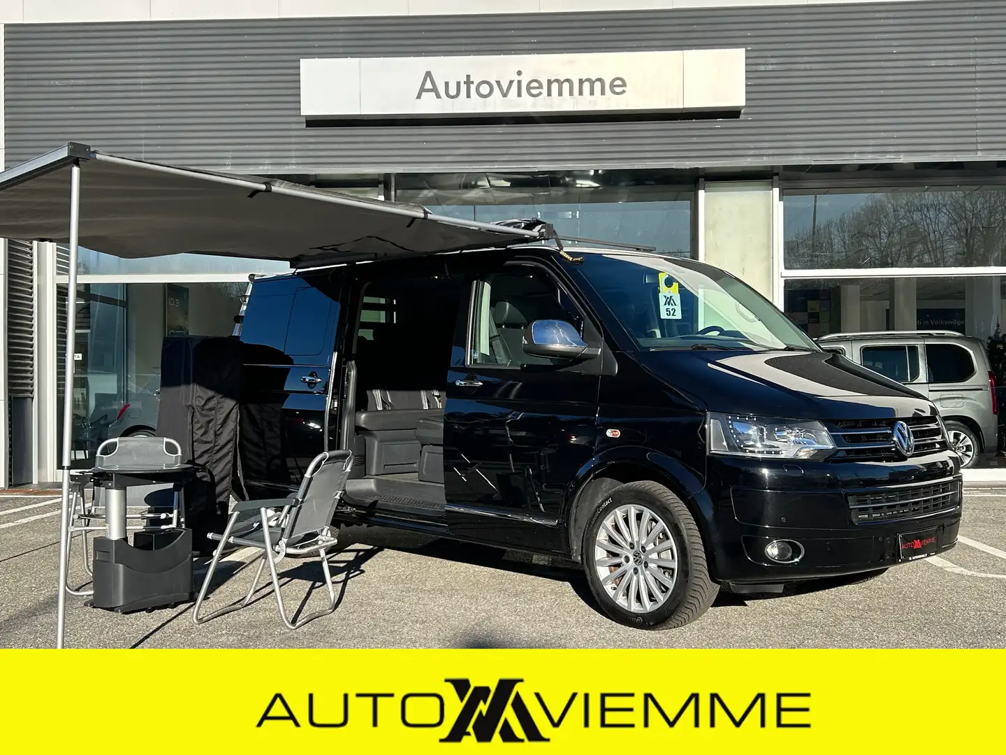 Volkswagen T5 Multivan Highline 4-motion 2.0 180 cv dsg Negro - 1