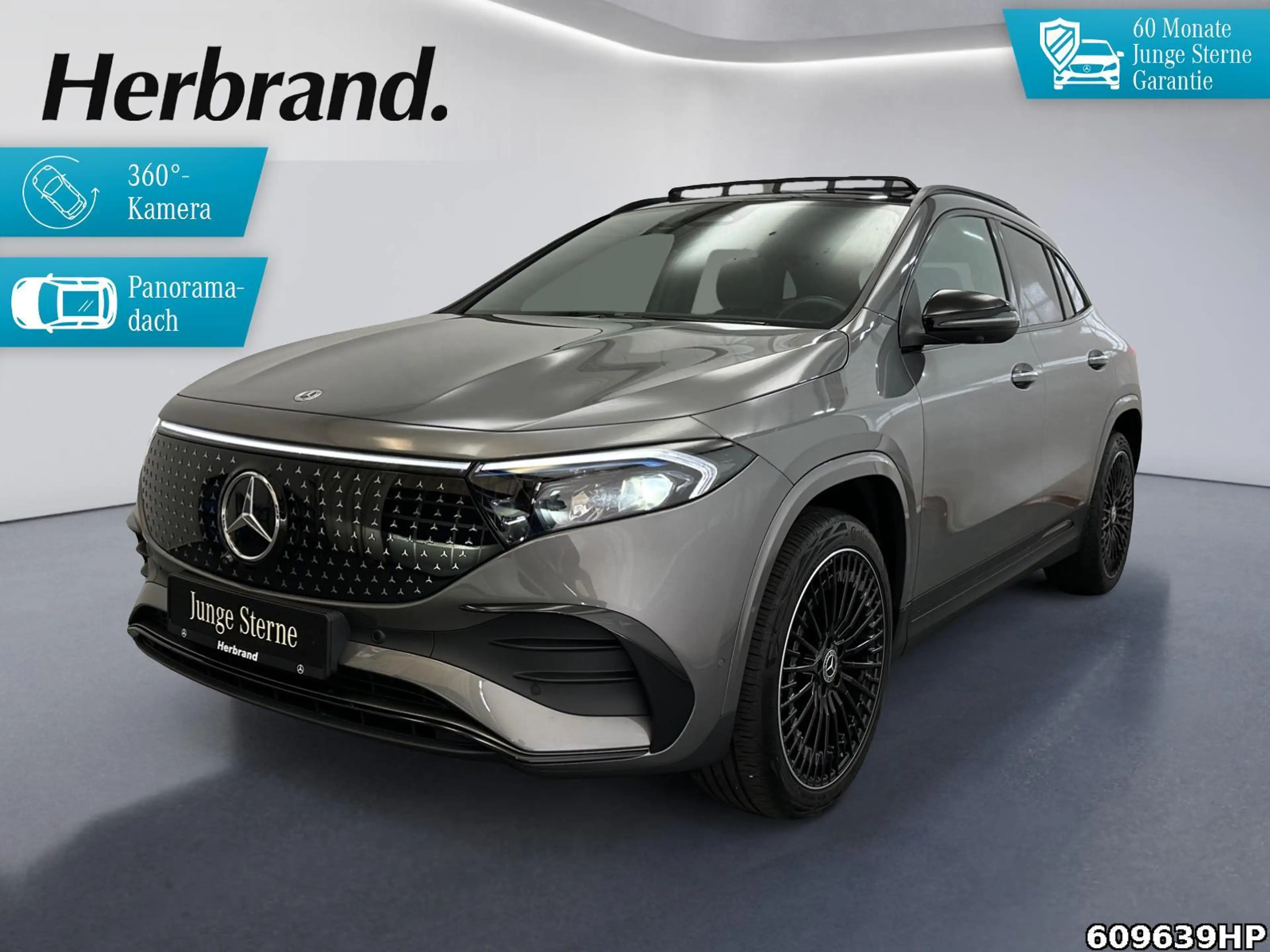 Mercedes-Benz EQA 300 4M AMG Night KEYLESS DISTRONIC 360° Pano