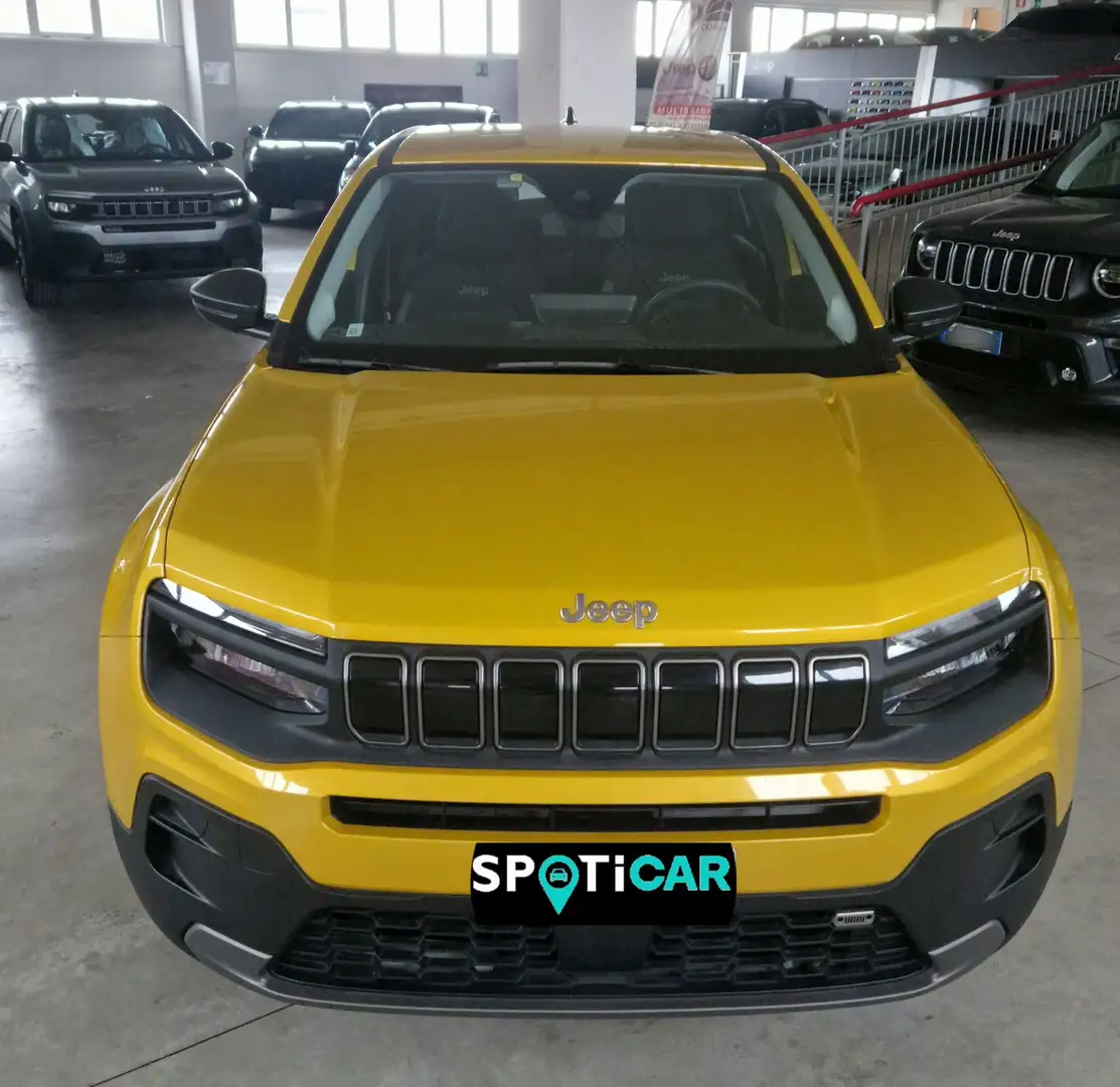 Jeep Avenger Avenger 1.2 turbo Longitude fwd 100cv Giallo - 2