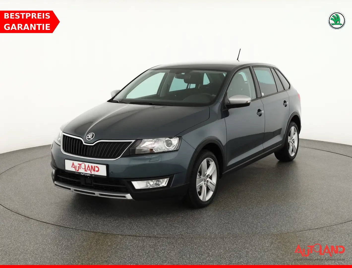 Skoda Rapid/Spaceback Rapid SB 1.2 TSI Scoutline Xenon Smartlink DAB Grau - 1