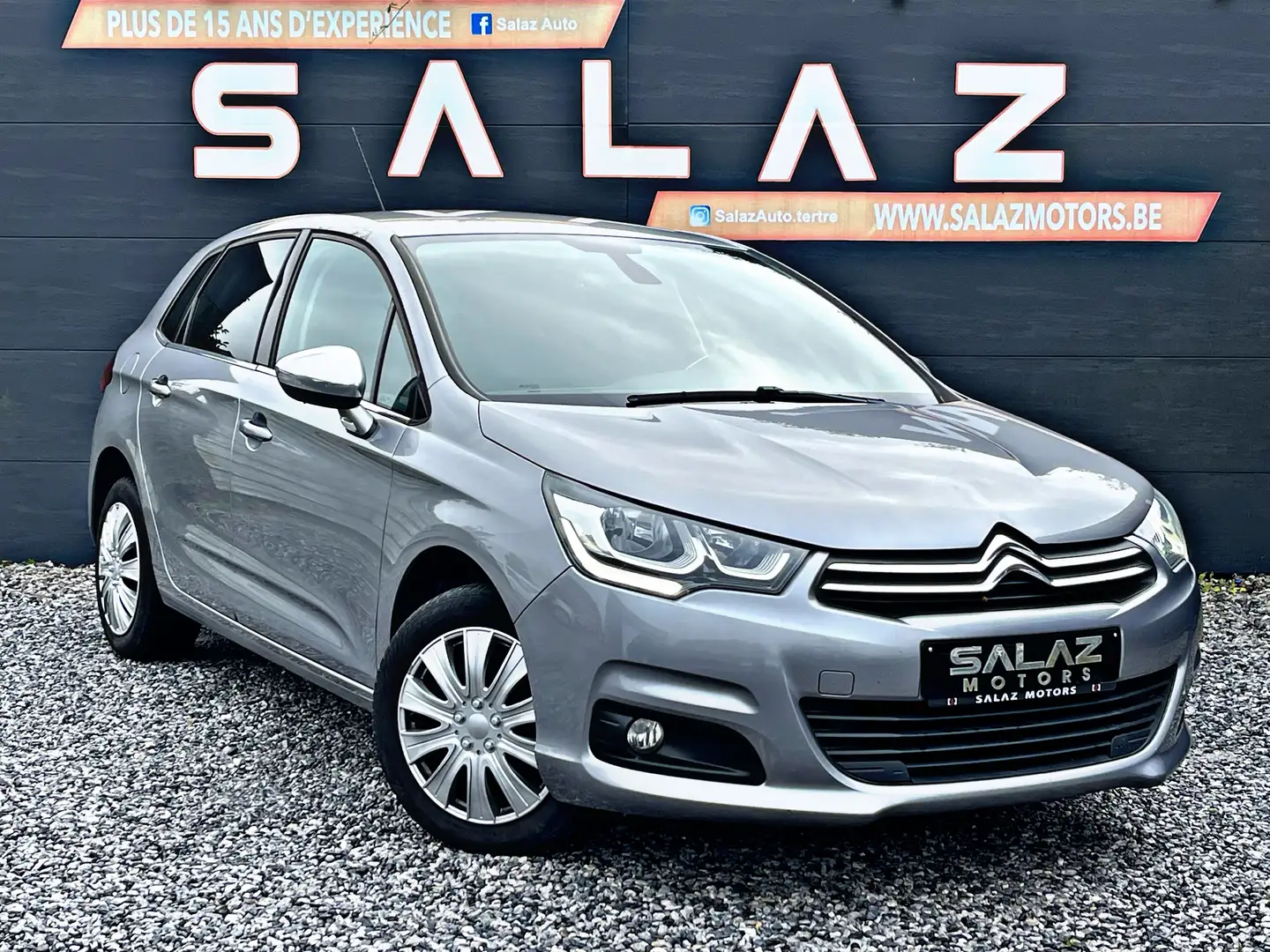 Citroen C4 1.2✅ESSENCE✅GARANTIE✅CT✅CLIM✅ Grijs - 1