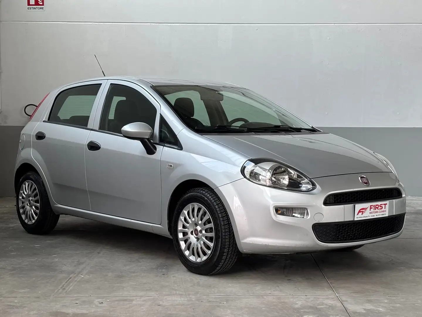 Fiat Punto Punto III 2012 5p 1.3 mjt II 16v Lounge 75cv E5+ Argento - 1