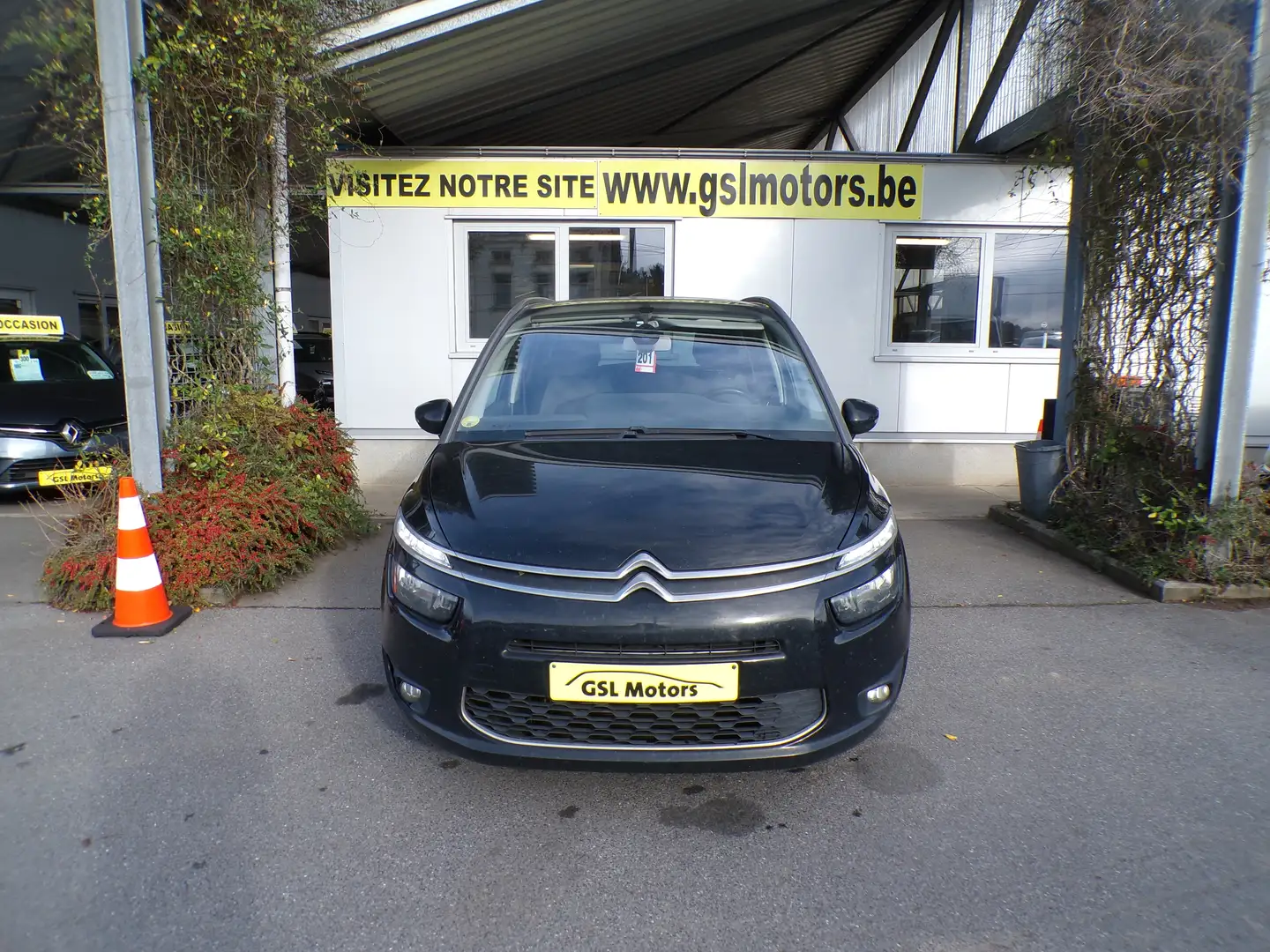 Citroen Grand C4 Picasso 1.6 e-HDi 115cv noir 5250 € marchand Airco GPS Zwart - 2