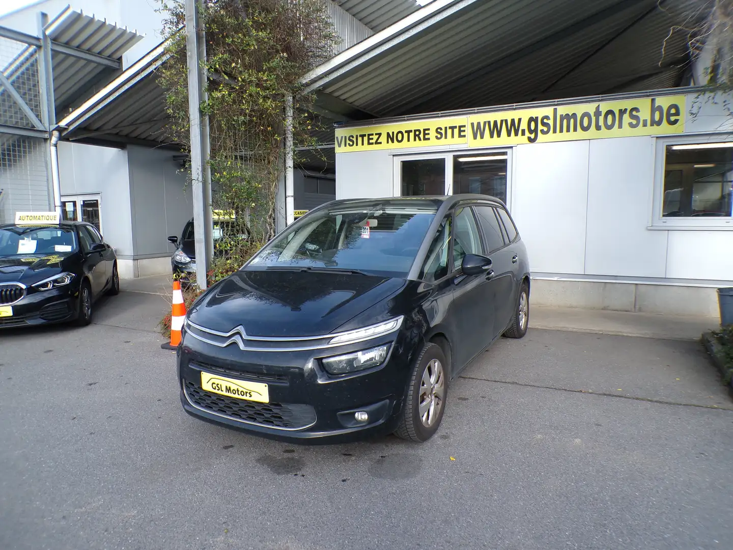Citroen Grand C4 Picasso 1.6 e-HDi 115cv noir 5250 € marchand Airco GPS Zwart - 1