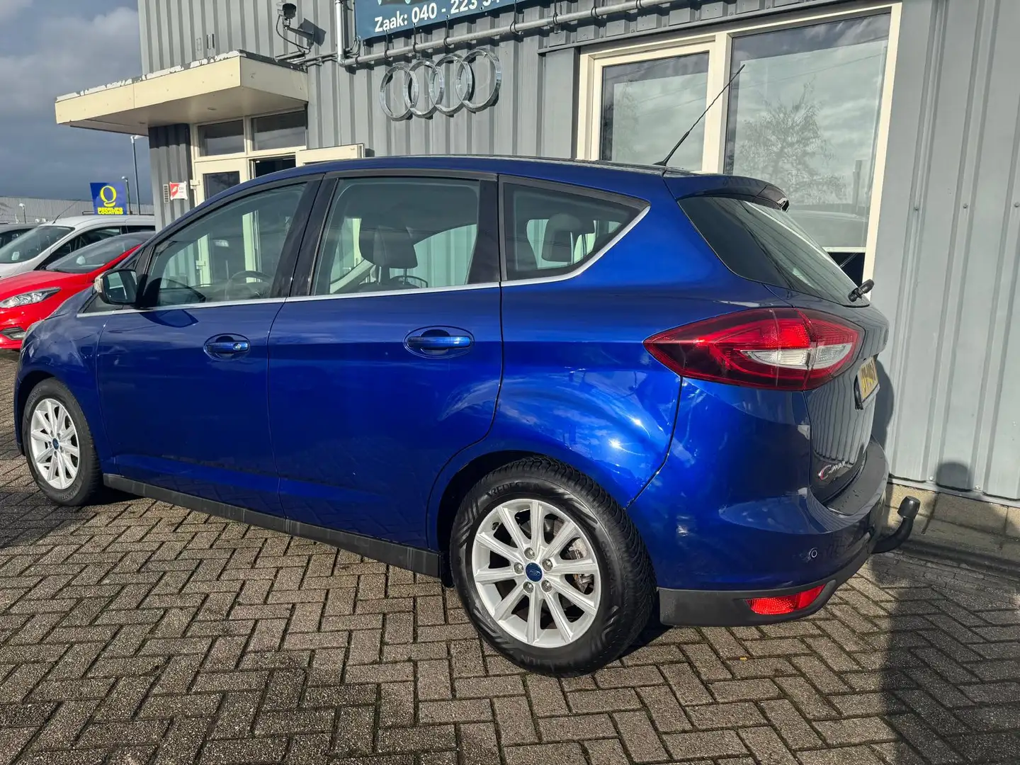 Ford C-Max 1.0 titanium navi Blauw - 2