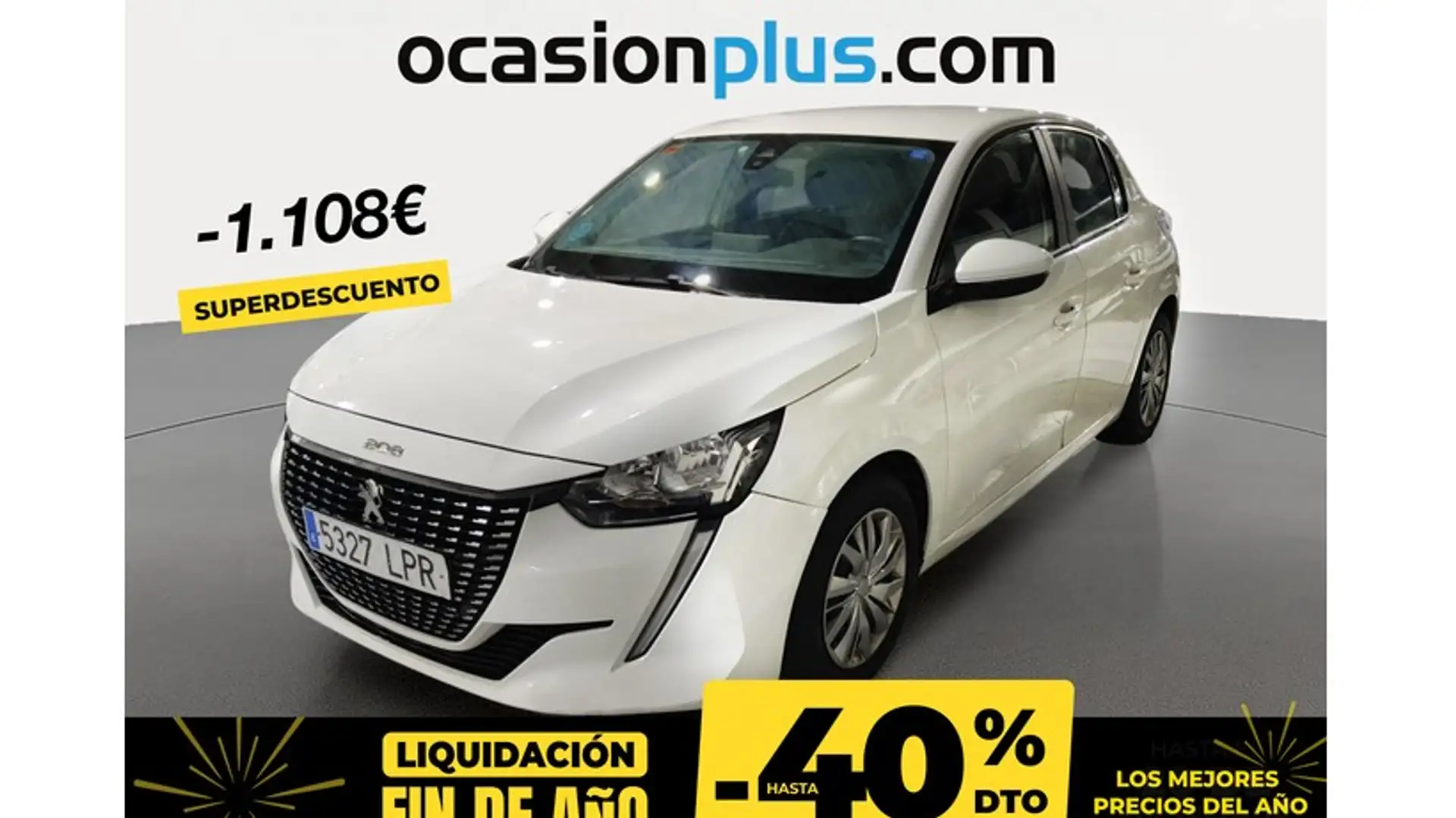 Peugeot 208 1.5 BlueHDi S&S Active 100 Blanc - 1